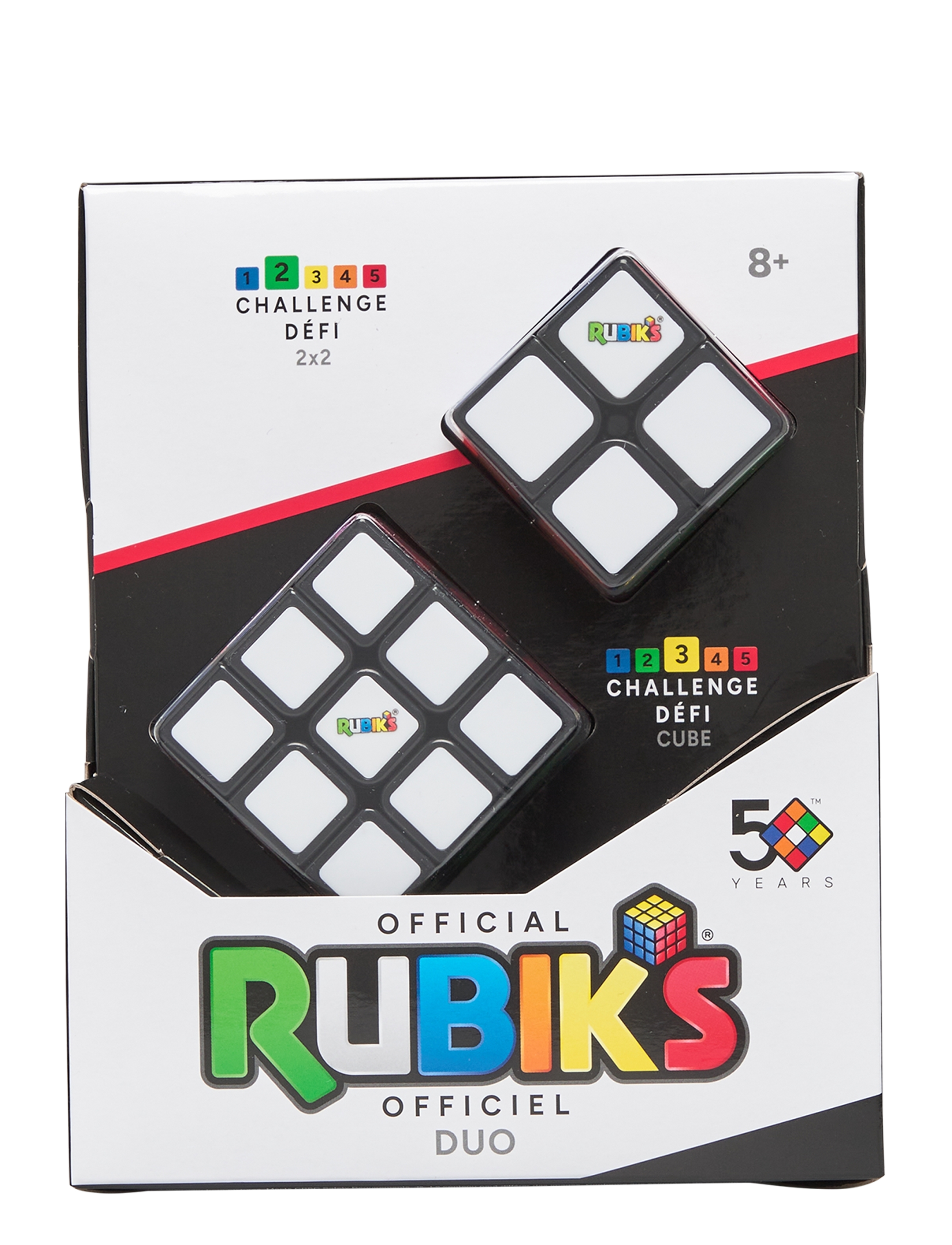 Rubiks Duo 2X2 & 3X3, Børn, Craft Sæt, Multi/mønstret, Str: ONE SIZE