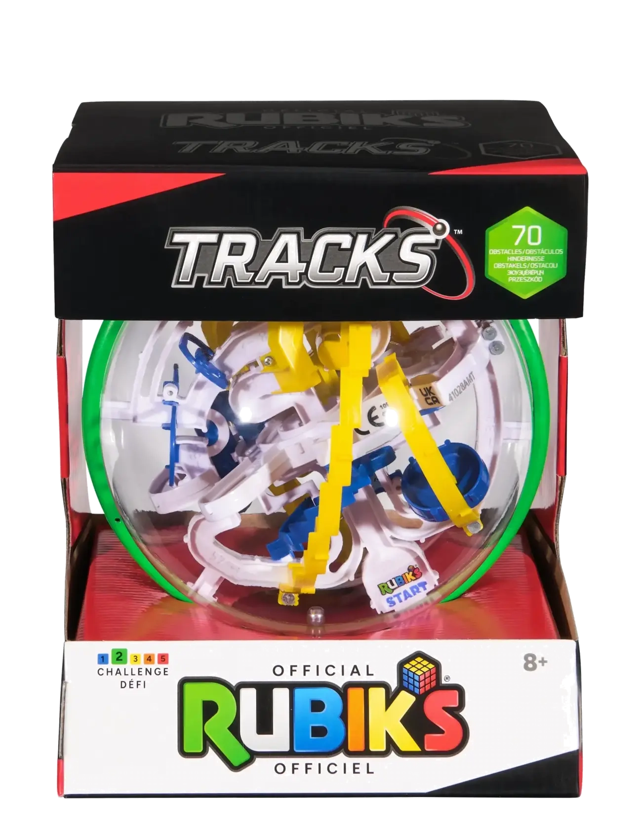 Rubiks Tracks 70 Rebel, Børn, 3d Puslespil, Multi/mønstret, Str: ONE SIZE
