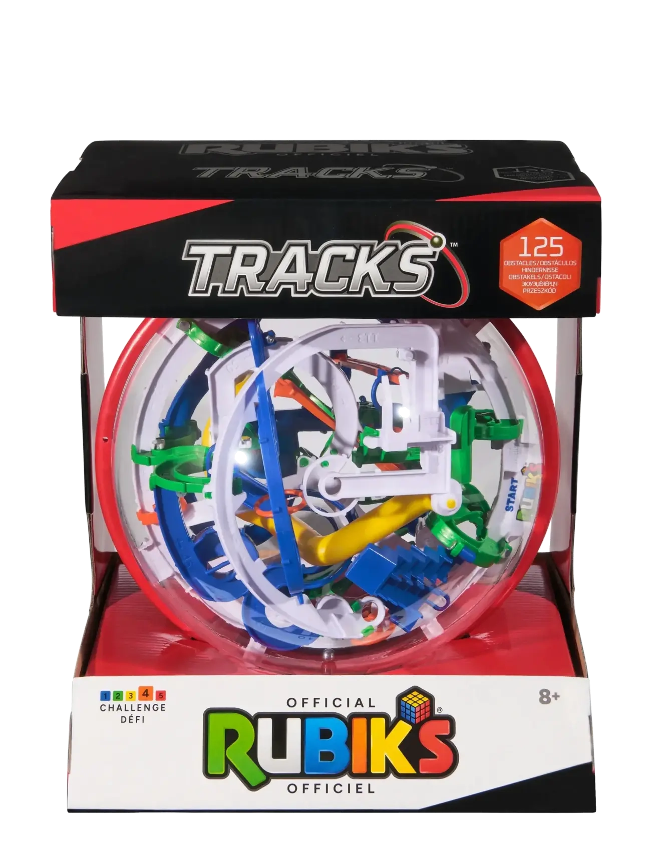 Rubiks Tracks 125 Epic, Børn, 3d Puslespil, Multi/mønstret, Str: ONE SIZE
