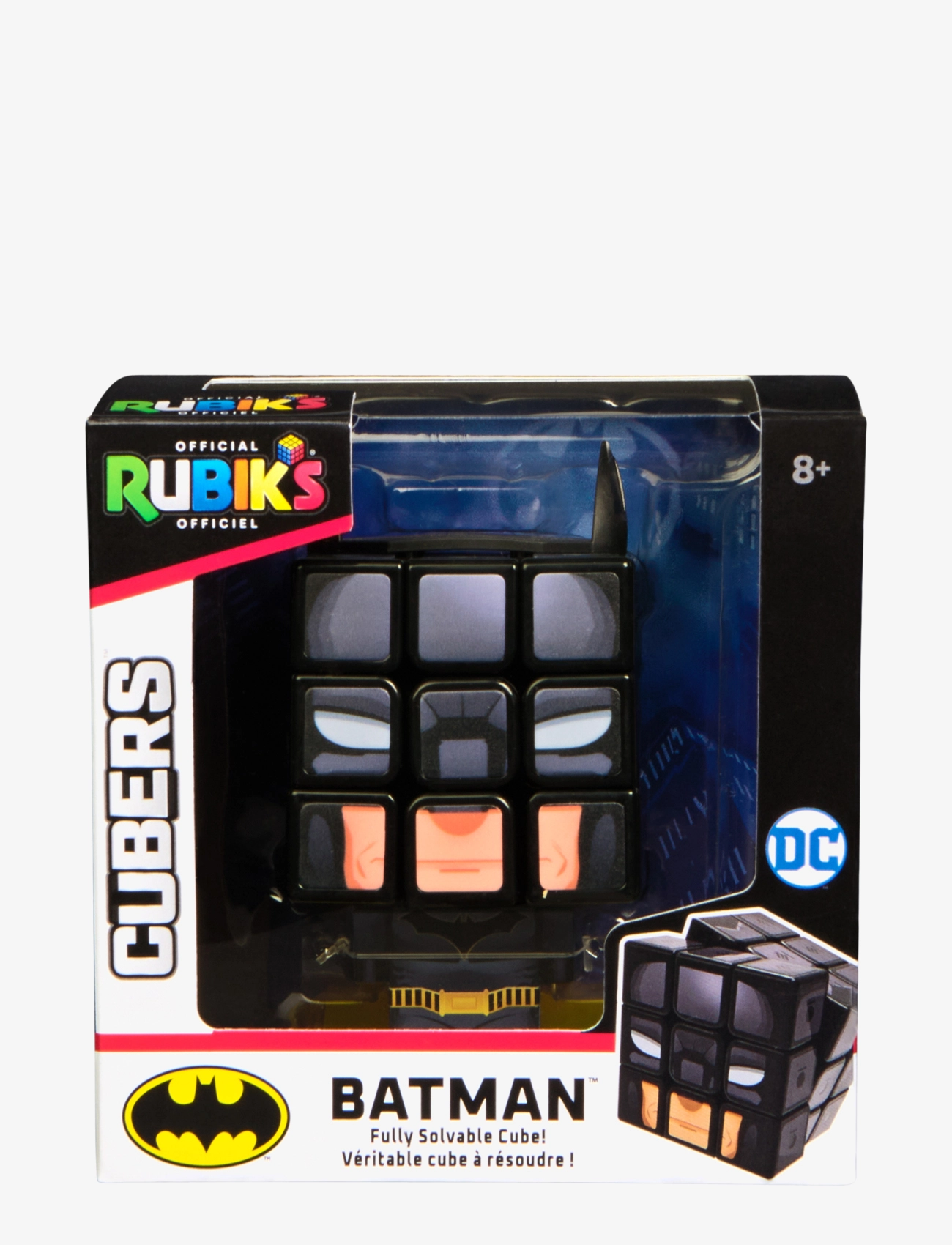 Rubiks Rubiks Cubers 3X3 - Batman, One Size, Multi/patterned, Legesæt Og Actionfigurer > Actionfigurer, Børn