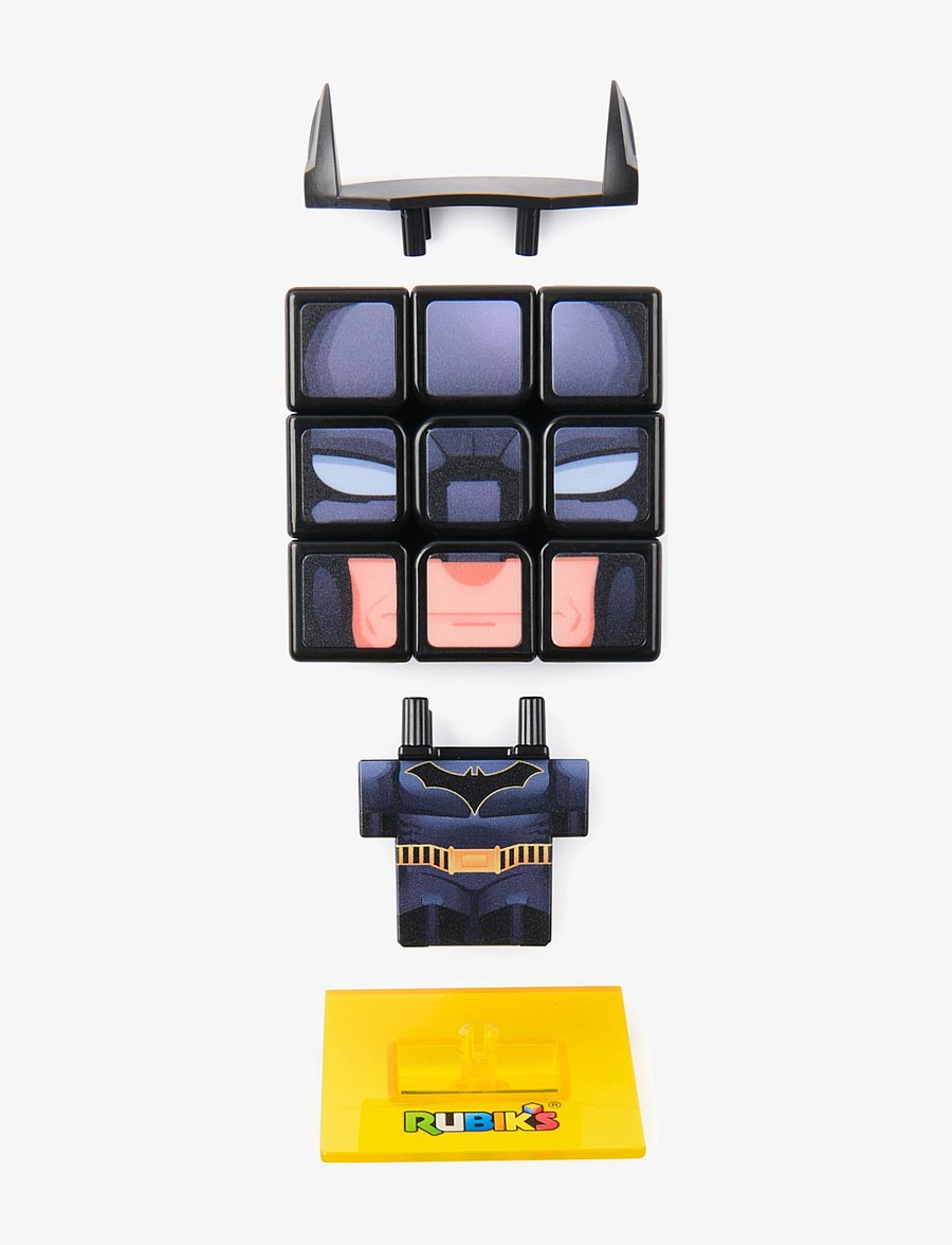Rubiks - Rubiks Cubers 3x3 - Batman - actionfigurer - multi - 1