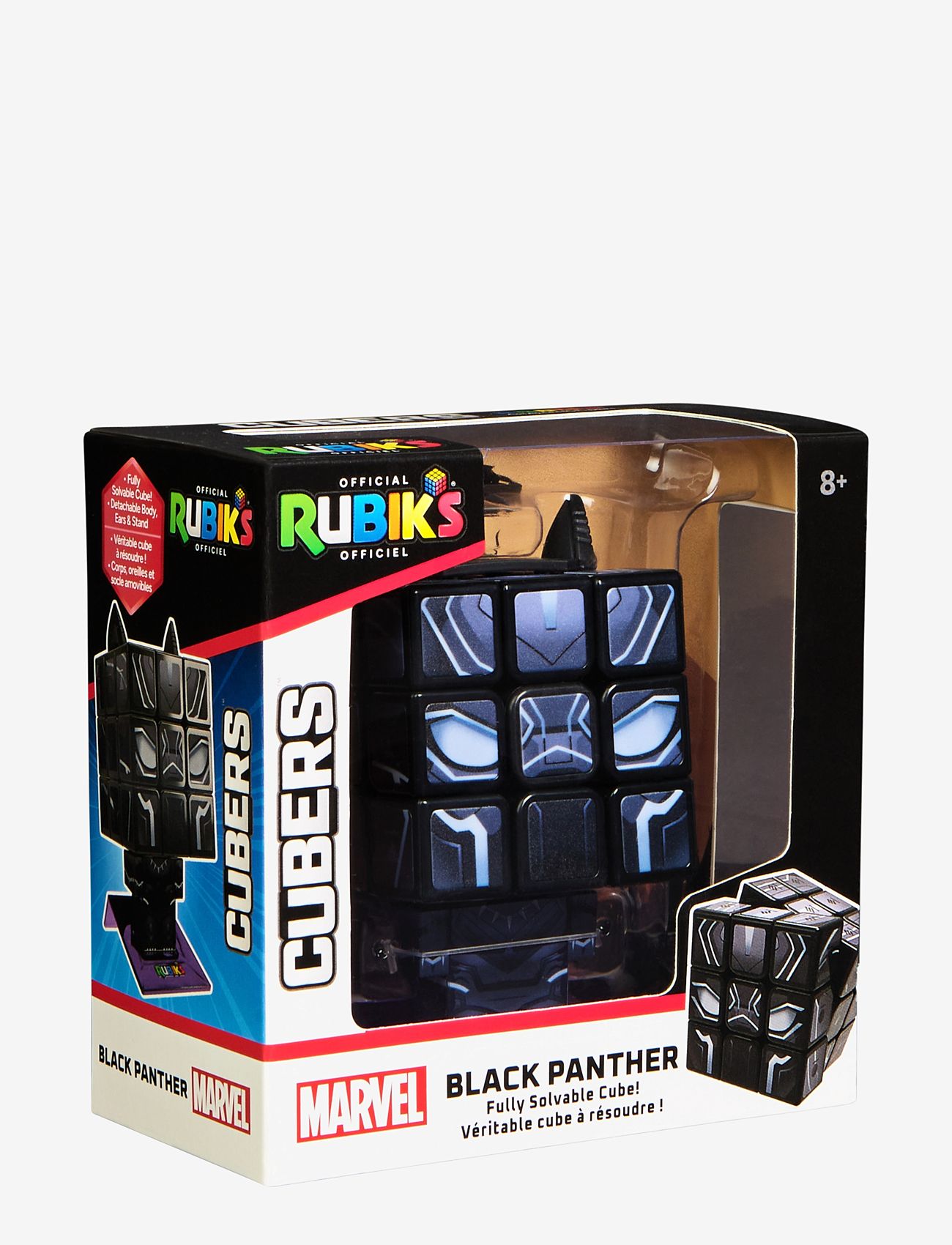 Rubiks - Rubiks Cubers 3x3 - Black Panther - fidget toys - multi - 3