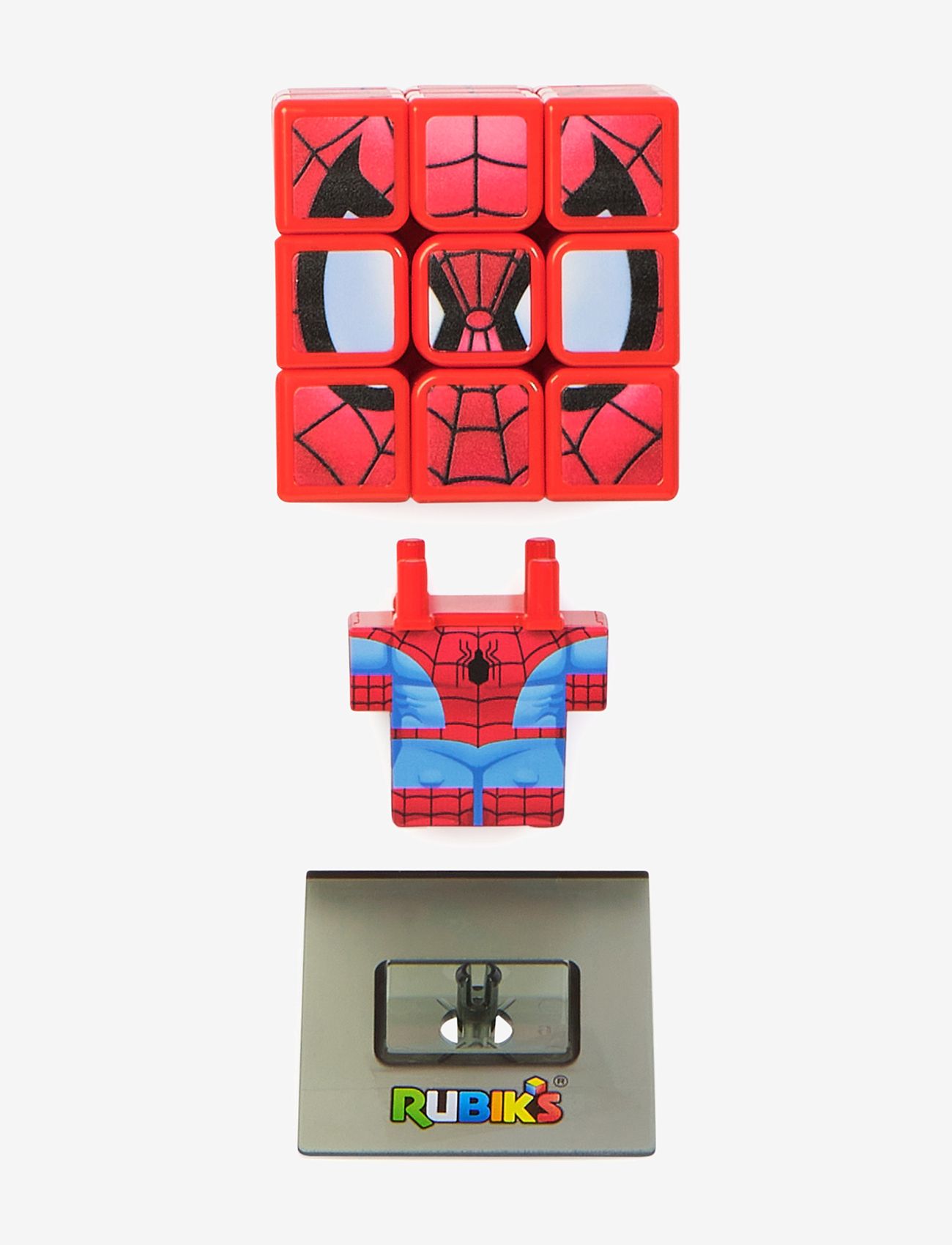 Rubiks - Rubiks Cubers 3x3 - Spider Man - hasarfígúrur - multi - 1
