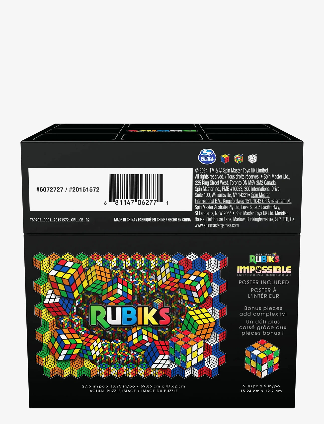 Rubiks - Rubiks Impossible Puzzle - klassiska pussel - muti - 4