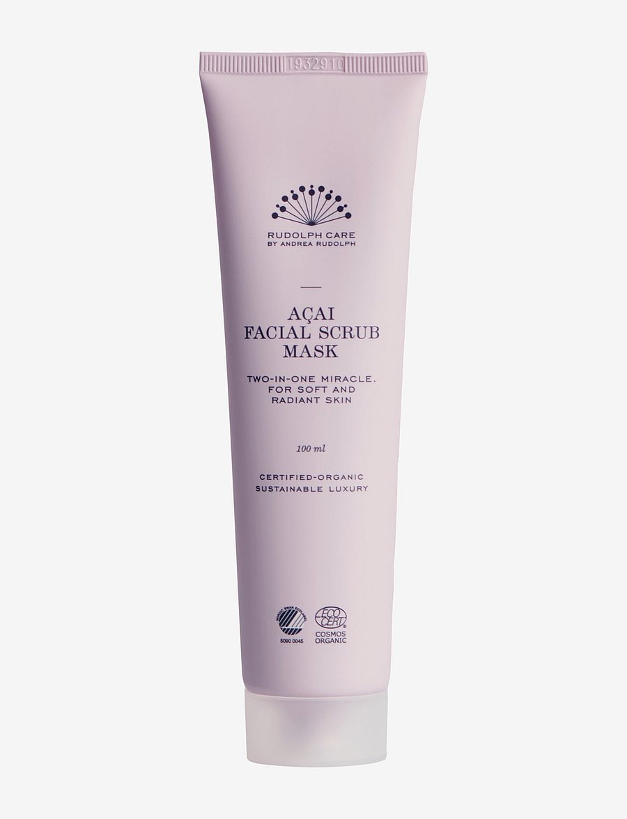 Rudolph Care - Acai Facial Scrub Mask - peeling masker - clear - 1