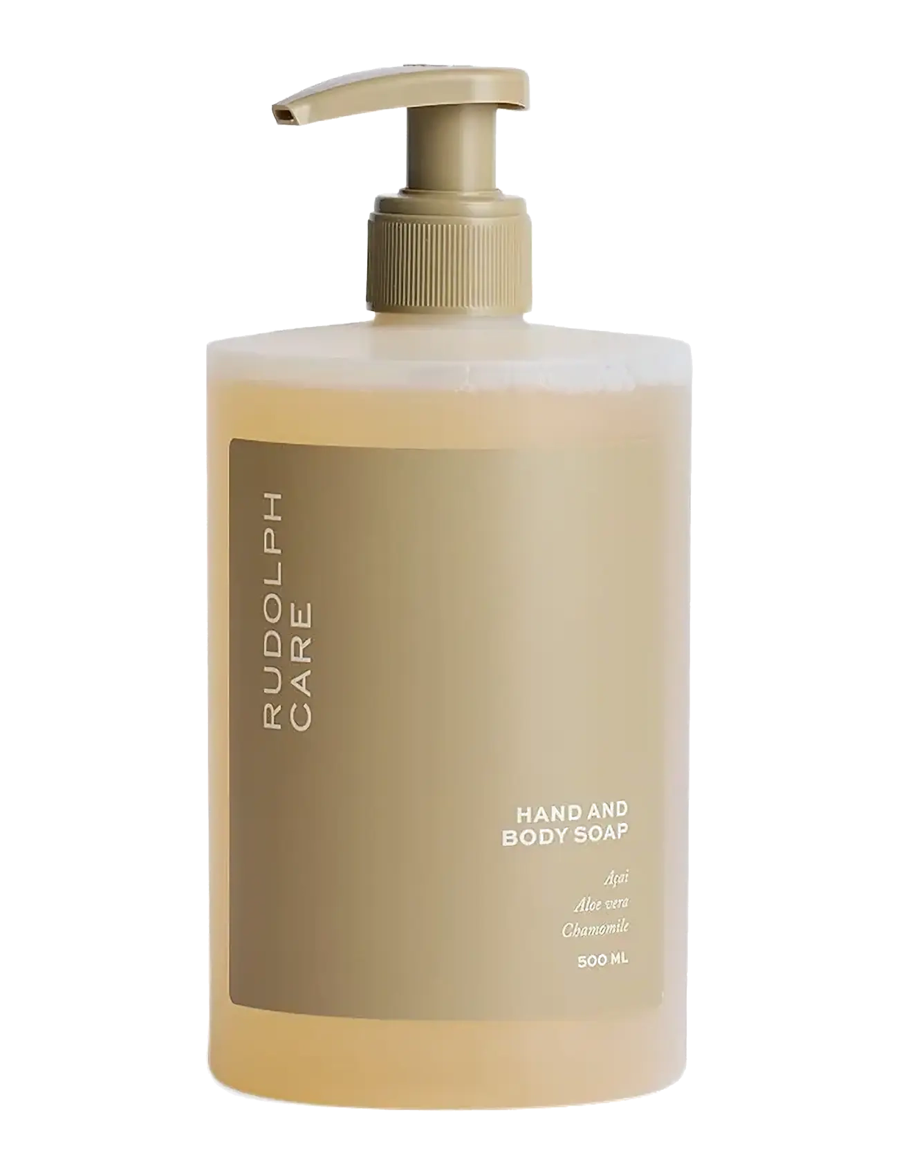 Rudolph Care Hand And Body Soap, 500 ml, Nude, Håndsæbe > Flydende Håndsæbe, Dame