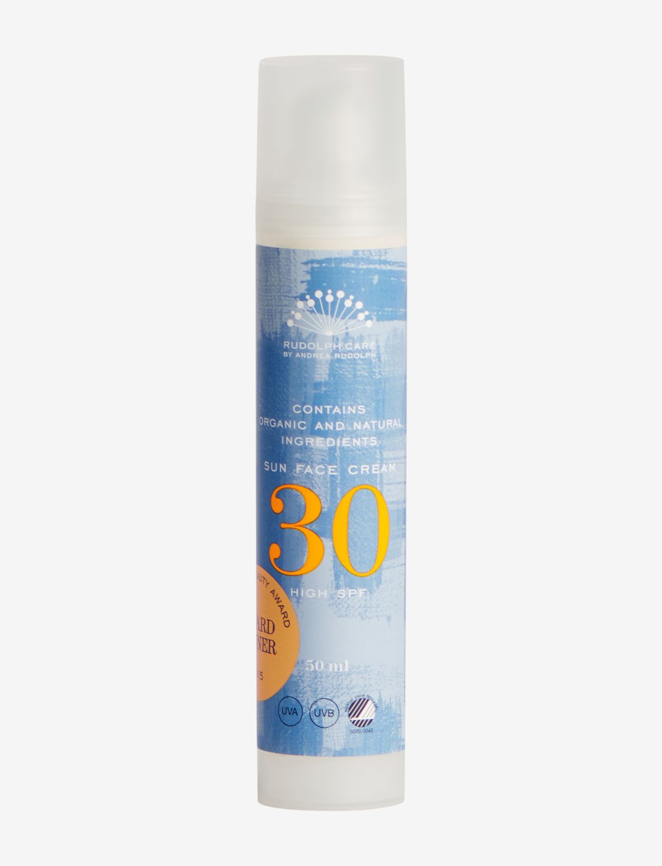 Rudolph Care Sun Face Cream Spf30, Ansigt, Nude, Str: 50 ml
