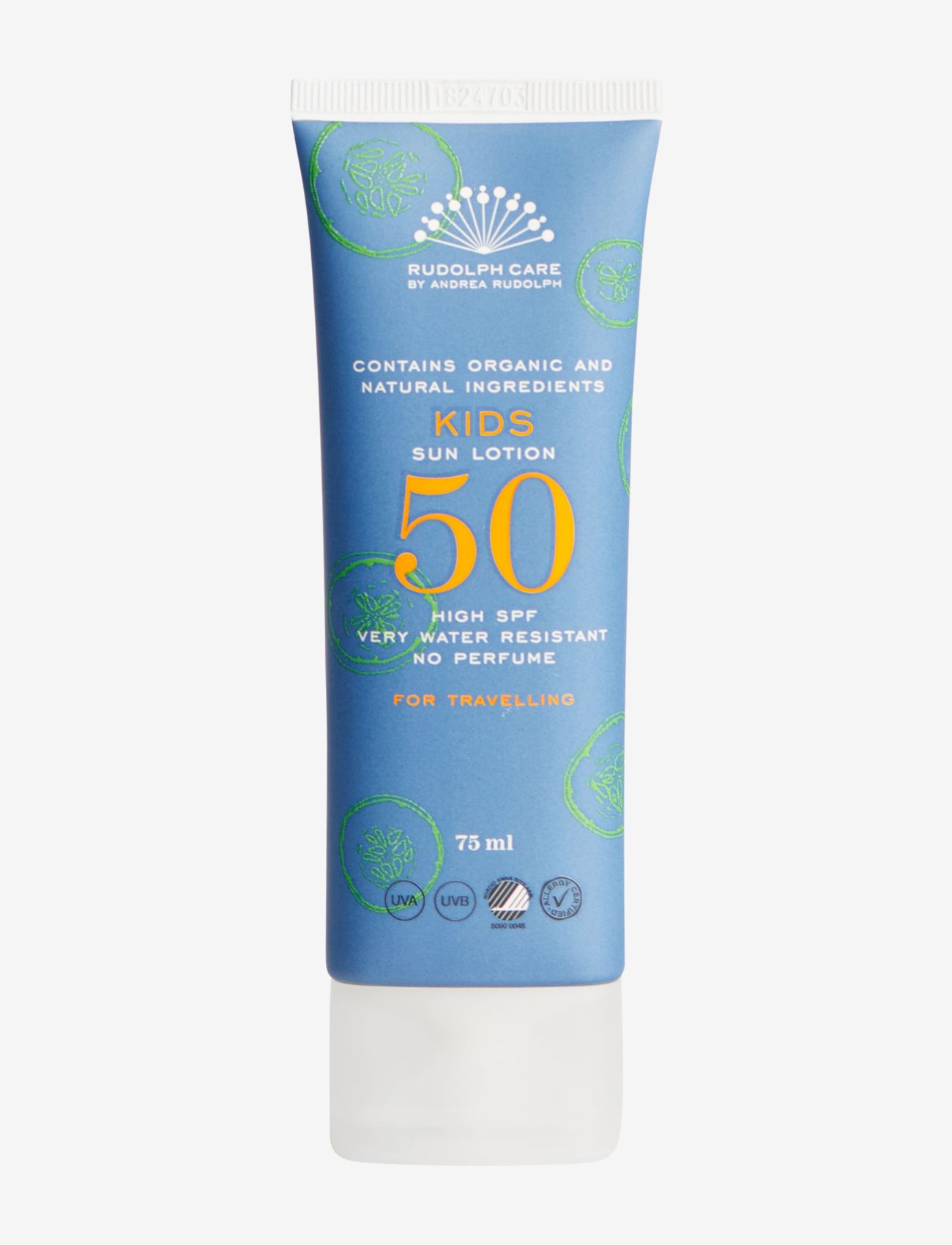 Rudolph Care Sun Lotion Kids Spf50 (Travelsize), 75 ml, Nude, Solprodukter > Solcreme Til Børn, Dame