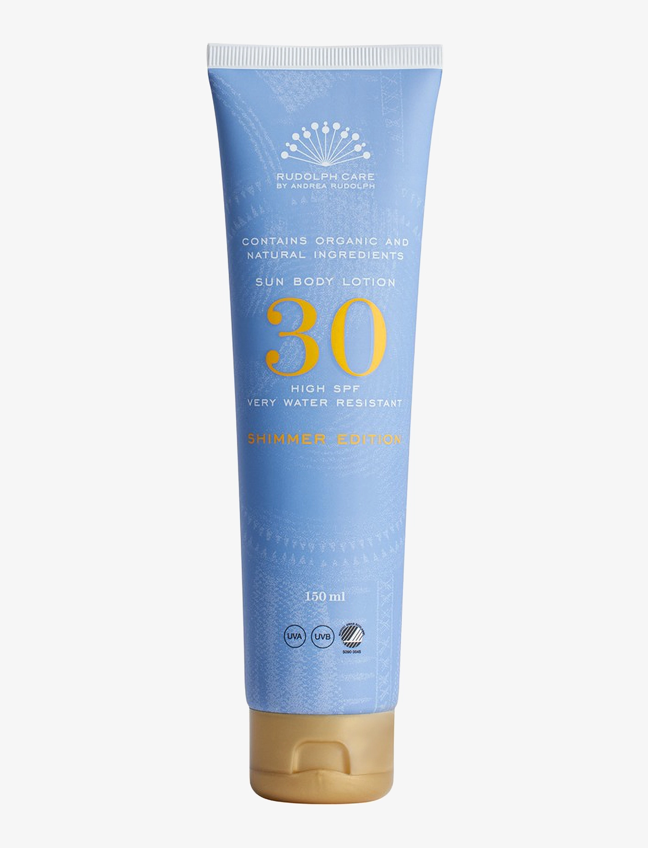 Rudolph Care Sun Body Lotion Spf30 Shimmer Edition, 150 ml, Nude, Solpleje > Krop, Dame
