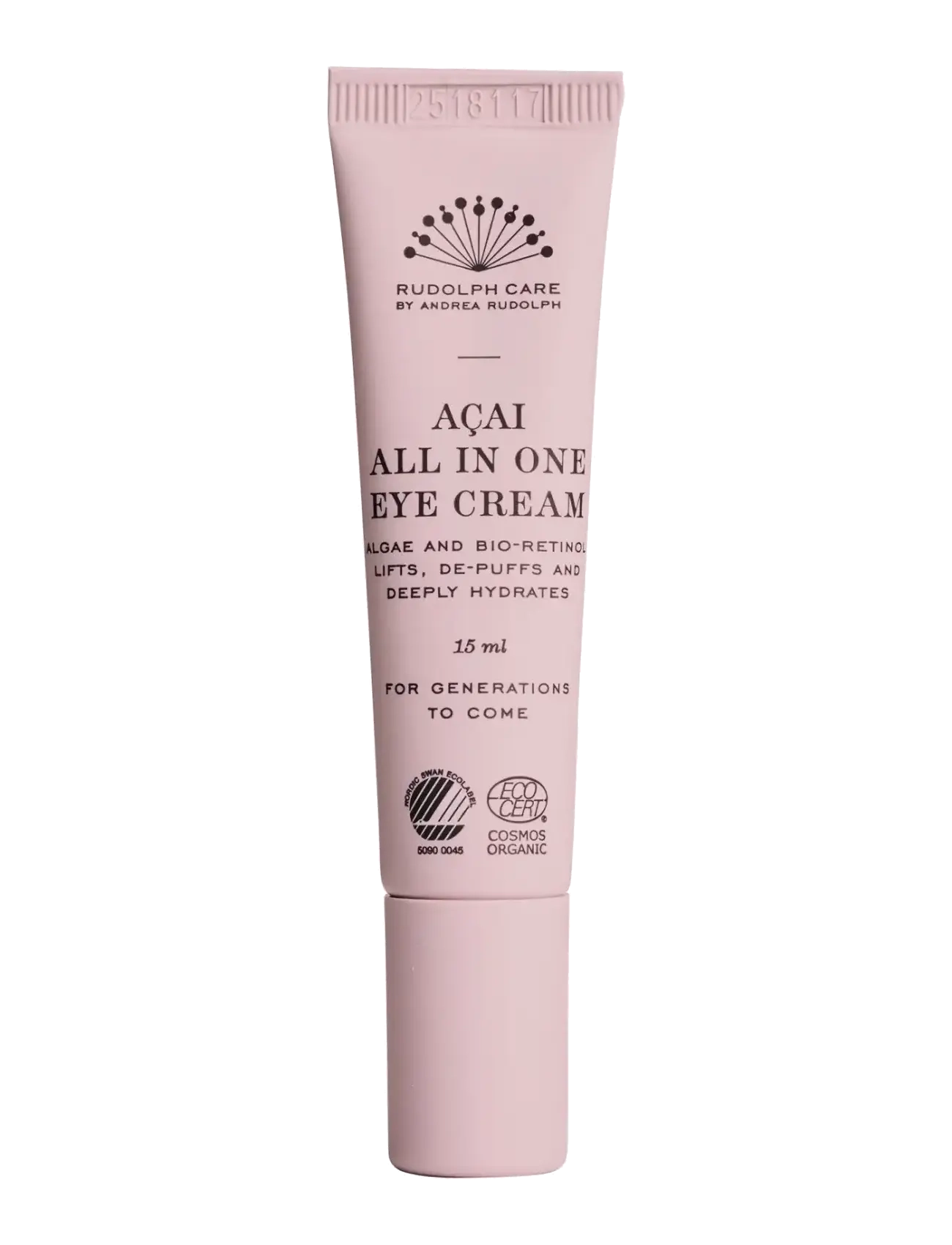 Rudolph Care Açai All In One Eye Cream, Øjencreme, Pink, Str: 15 ML