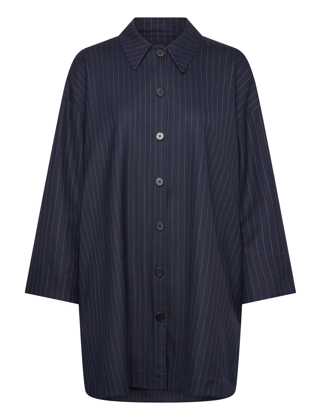 Rue de Tokyo Chiri Antique Pinstripe - Navy - S