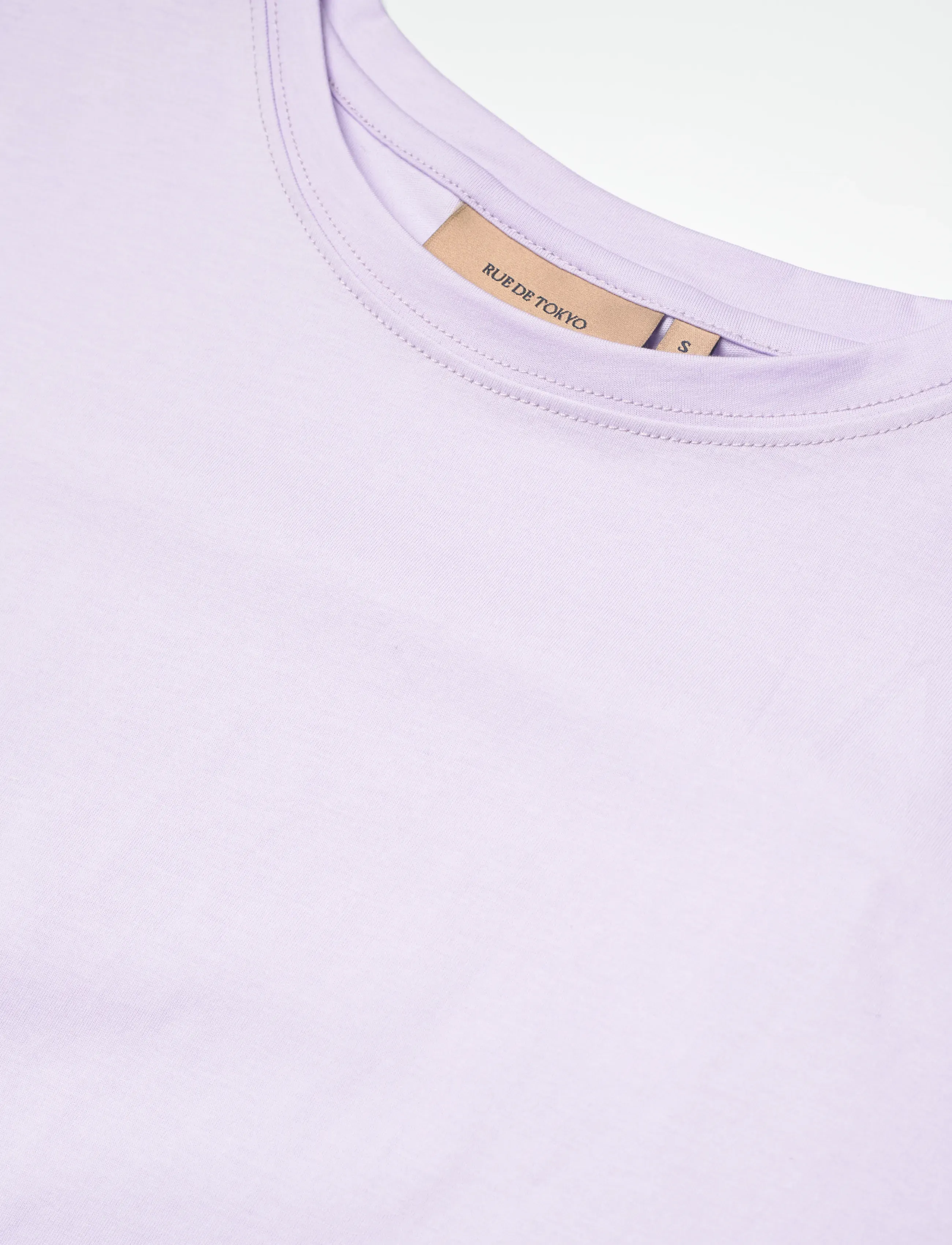Rue de Tokyo - TRISH LIGHT COTTON JERSEY - t-shirts - purple - 5