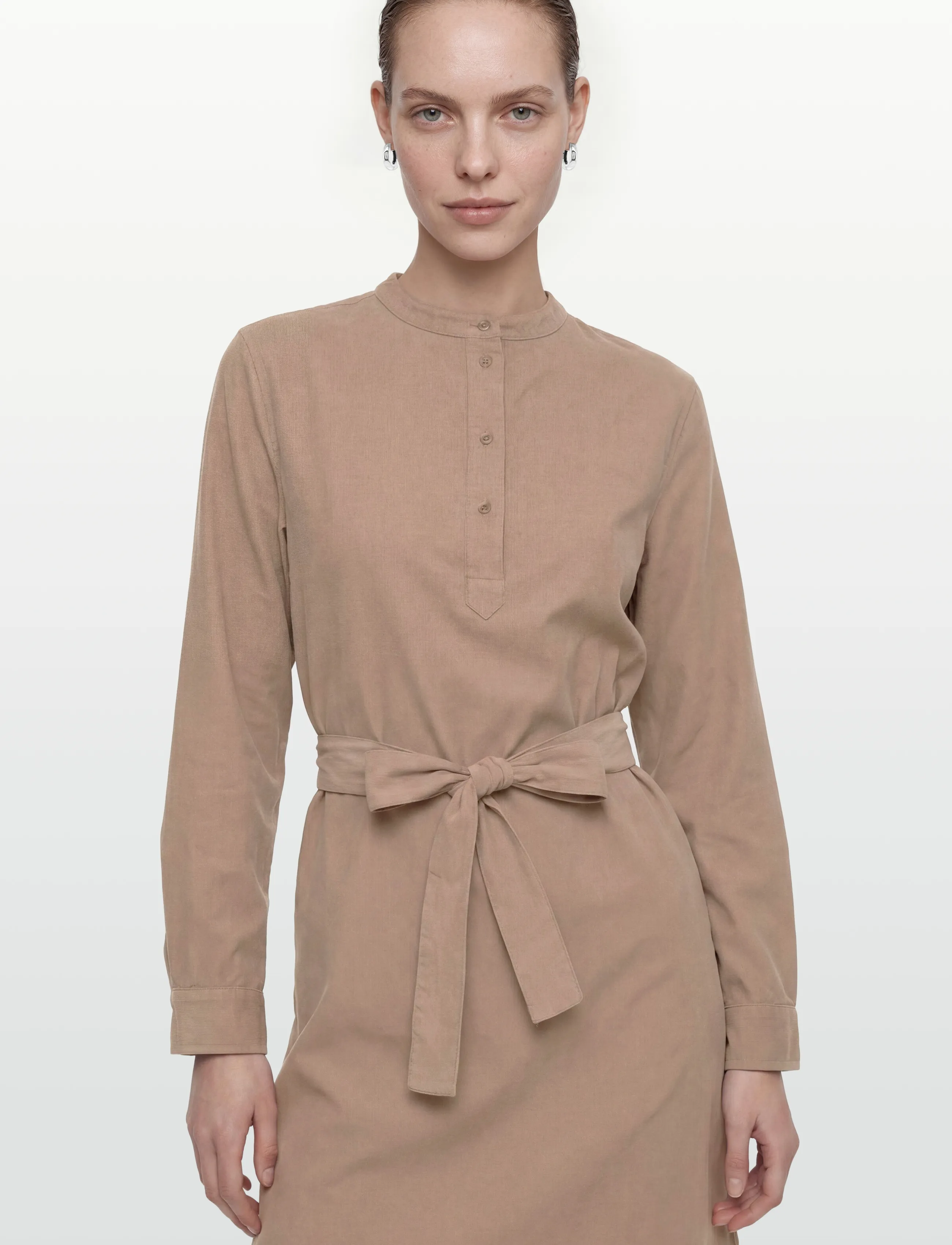 Rue de Tokyo - DEVINA GMTD GMTD BABY CORDUROY - skyrtukjólar - beige - 3