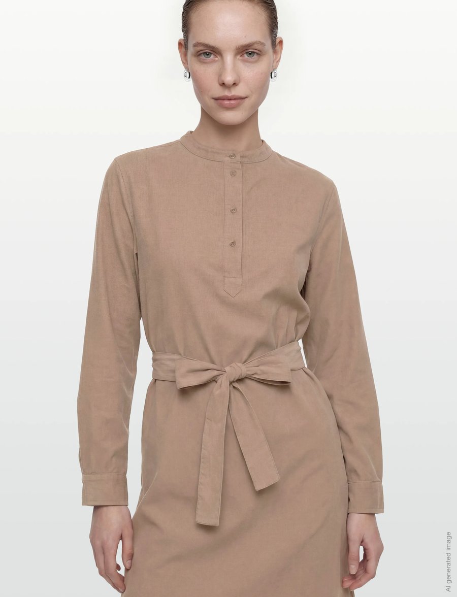 Rue de Tokyo - DEVINA GMTD GMTD BABY CORDUROY - robes chemises - beige - 3