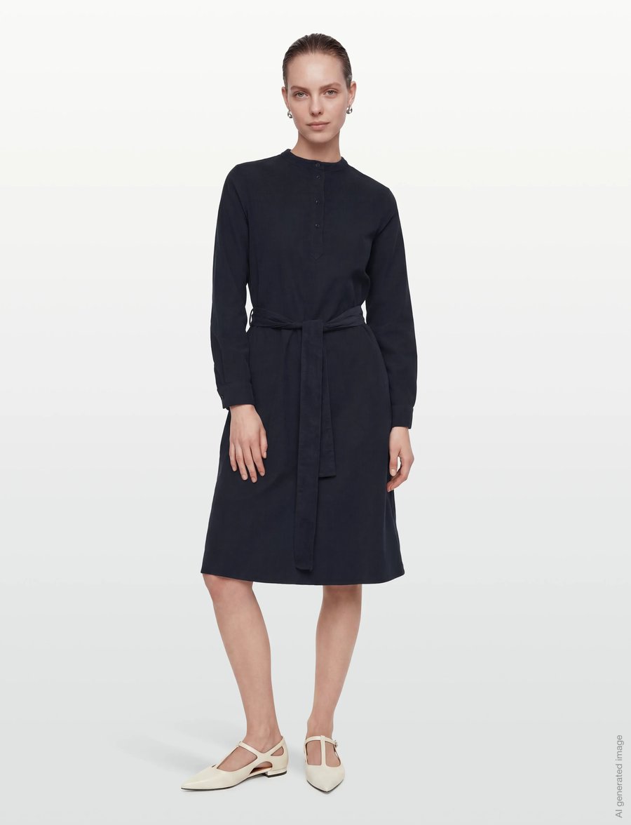 Rue de Tokyo - DEVINA GMTD GMTD BABY CORDUROY - hemdkleider - navy - 0