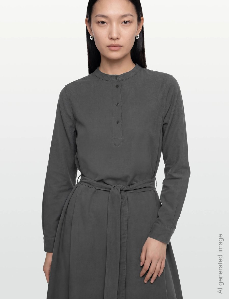 Rue de Tokyo - DEVINA GMTD GMTD BABY CORDUROY - särkkleidid - grey - 3