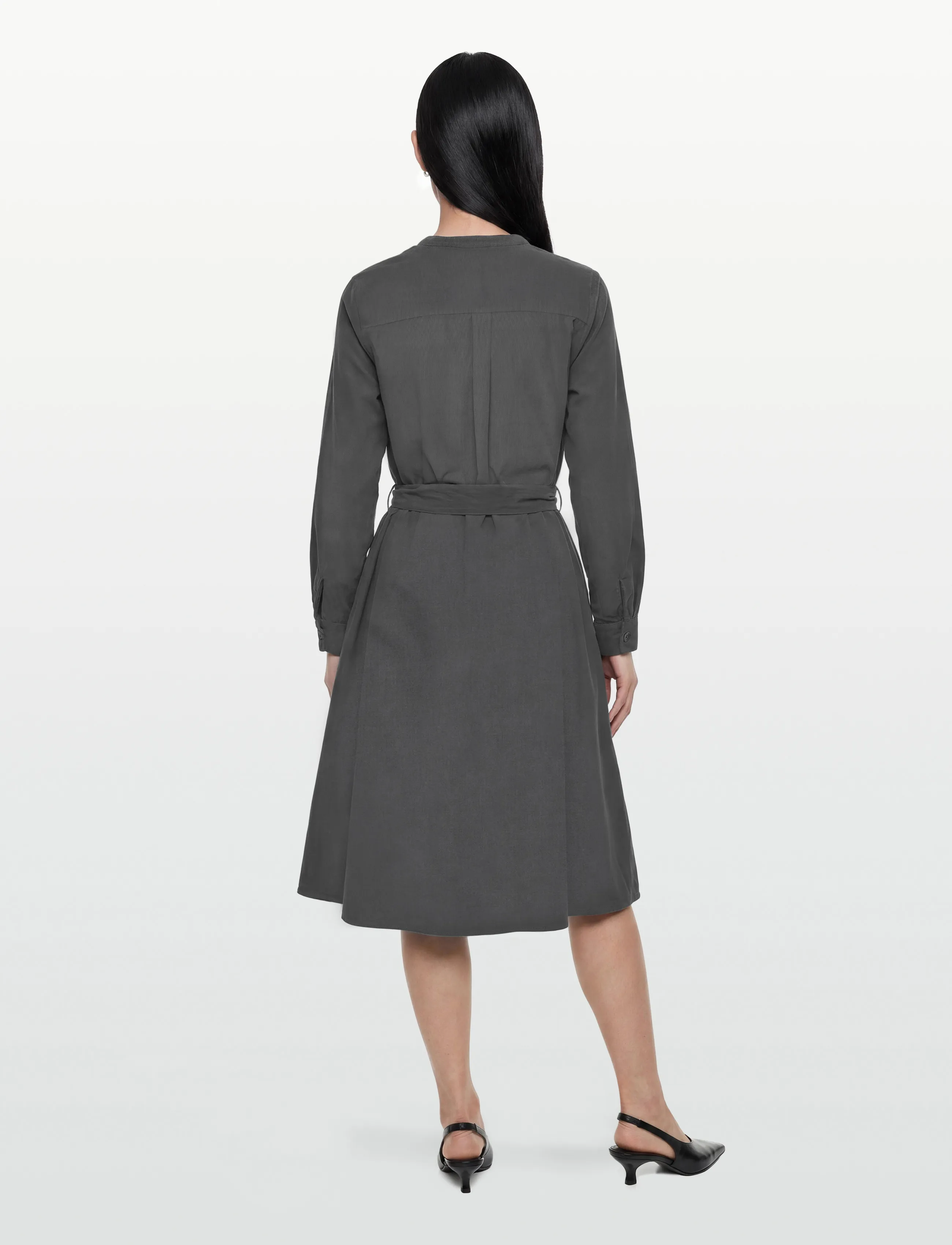 Rue de Tokyo - DEVINA GMTD GMTD BABY CORDUROY - overhemdjurken - grey - 4