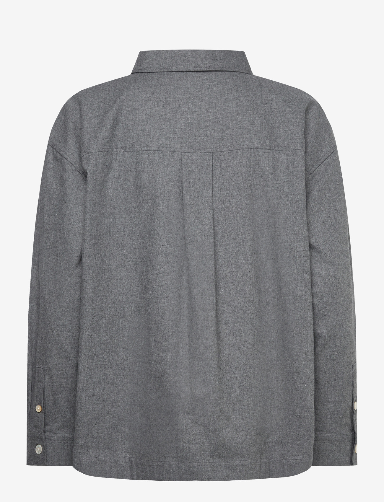 Rue de Tokyo - SAFFRON POLO BRUSH CHECK - langærmede skjorter - grey check - 2