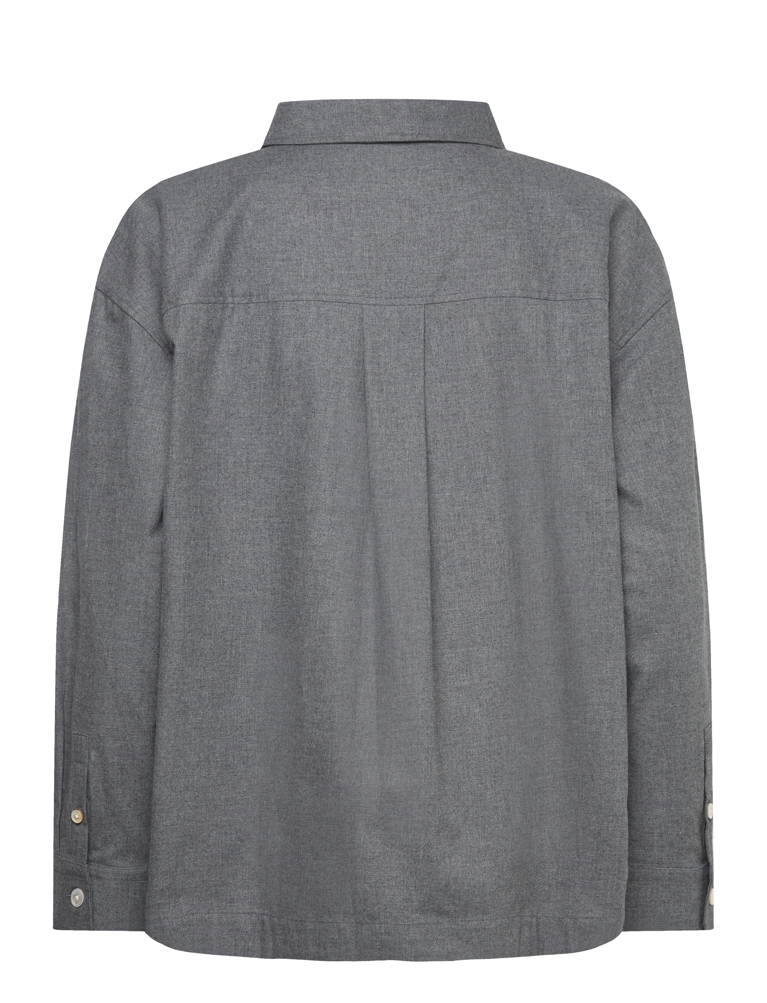 Rue de Tokyo - SAFFRON POLO BRUSH CHECK - chemises à manches longues - grey check - 2