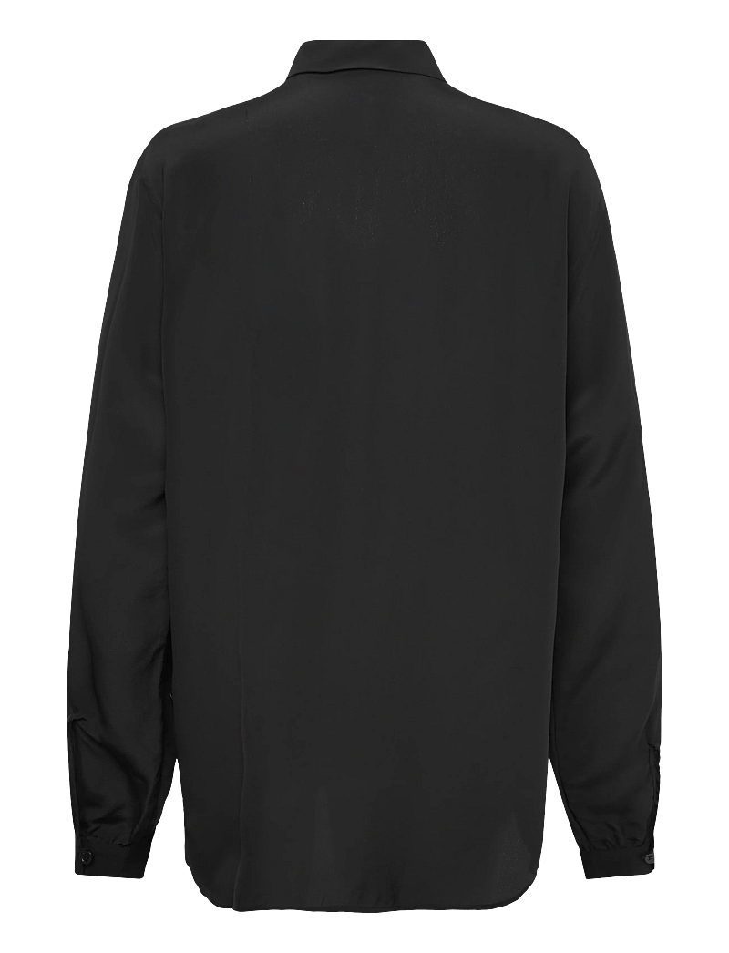 Rue de Tokyo - SHELBY SILK CDC 16MM - langärmlige hemden - black - 1
