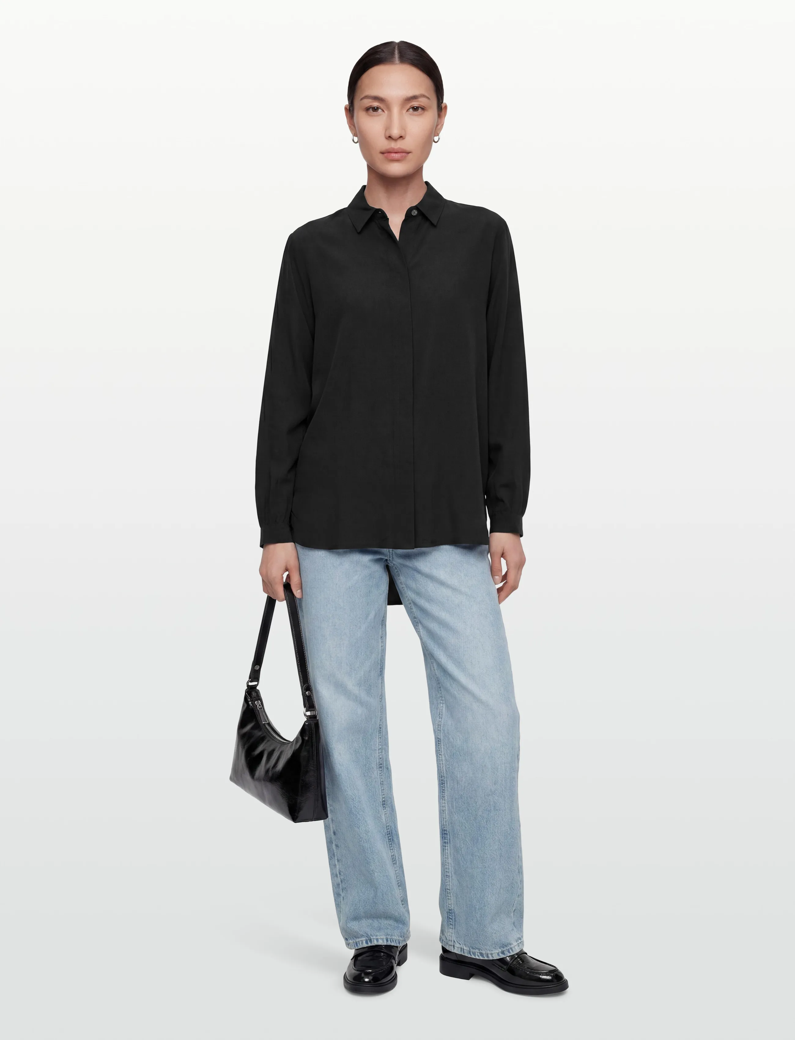 Rue de Tokyo - SHELBY SILK CDC 16MM - black - 0