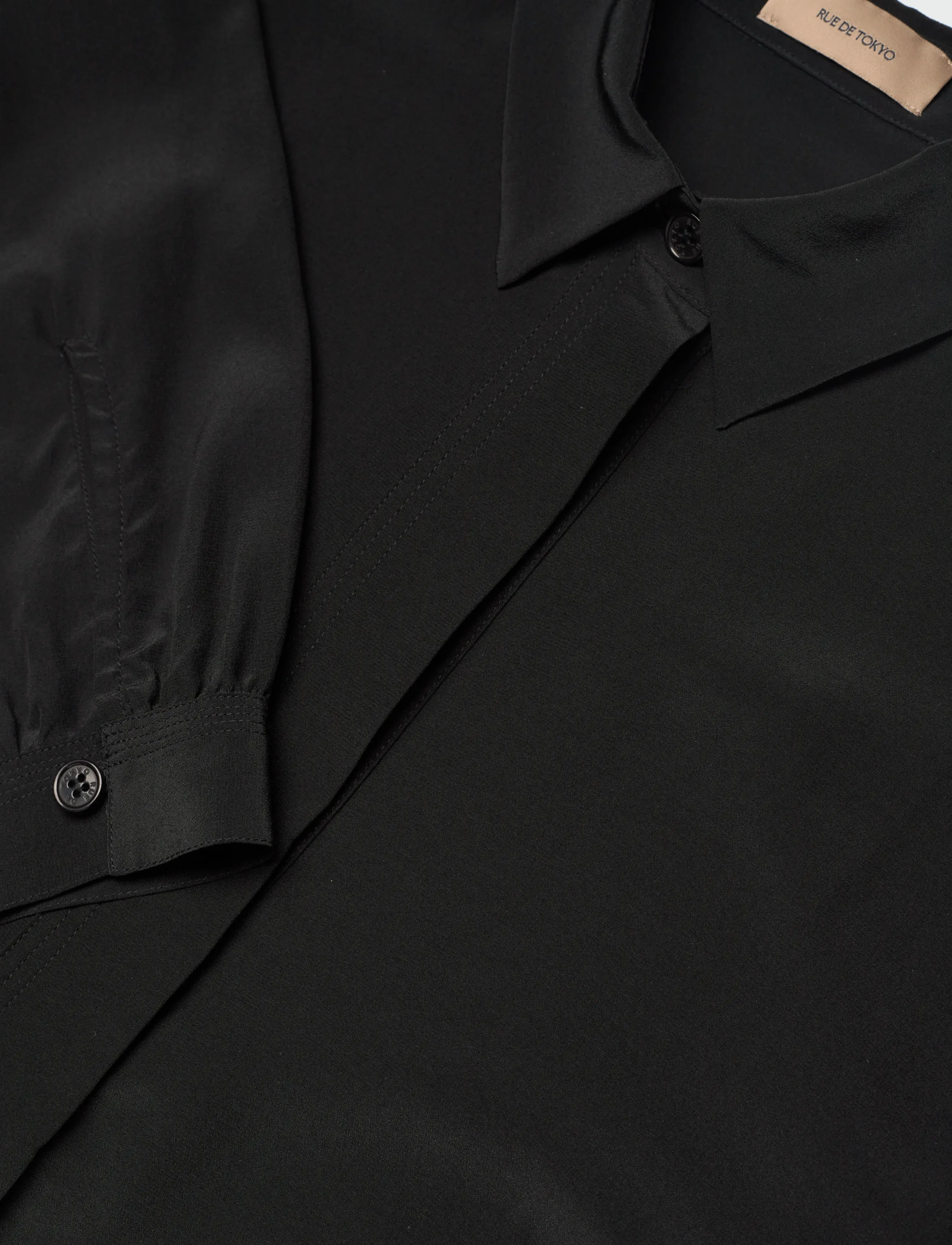 Rue de Tokyo - SHELBY SILK CDC 16MM - black - 5