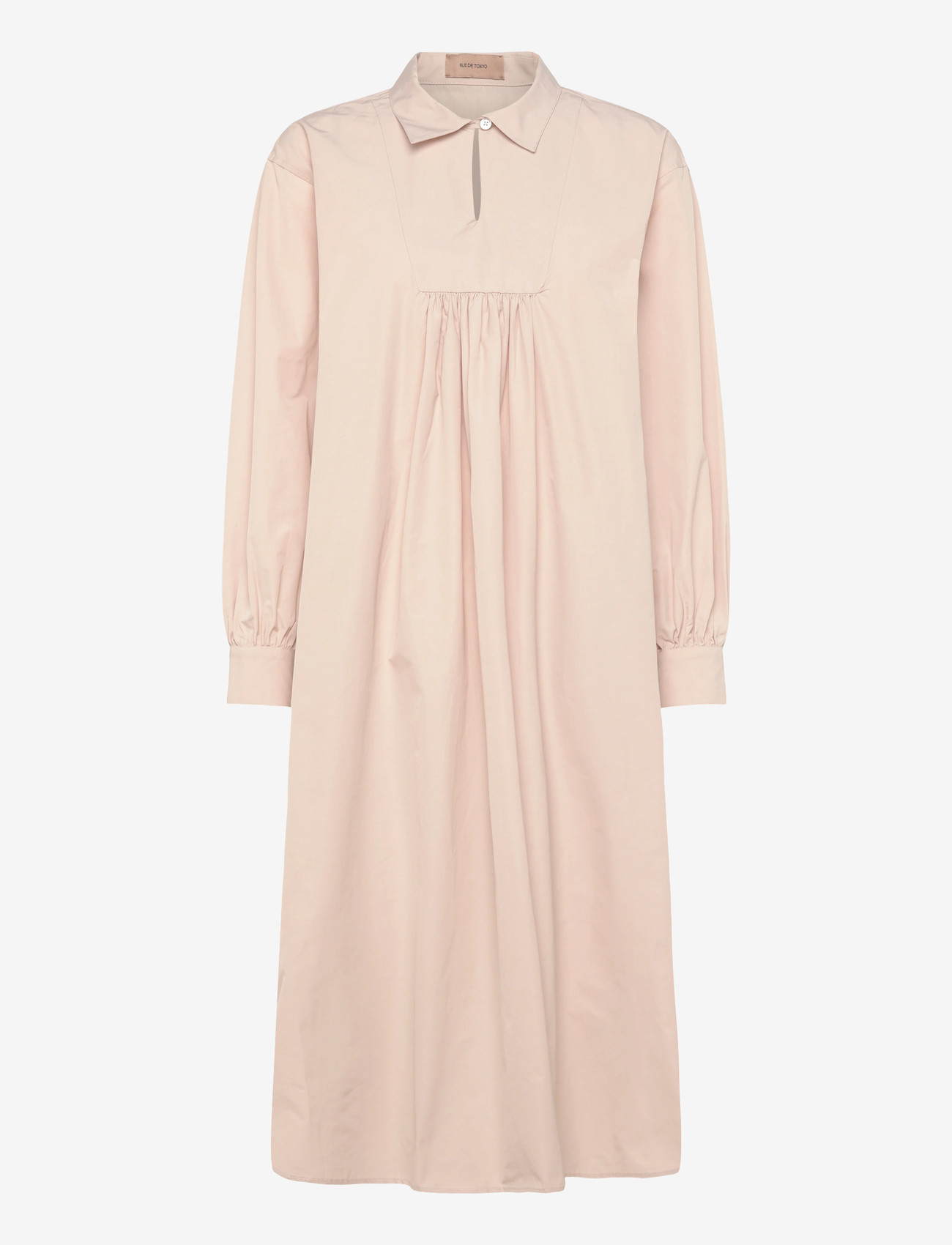 Rue de Tokyo - DREW TRENCH COTTON - midi dresses - beige - 1