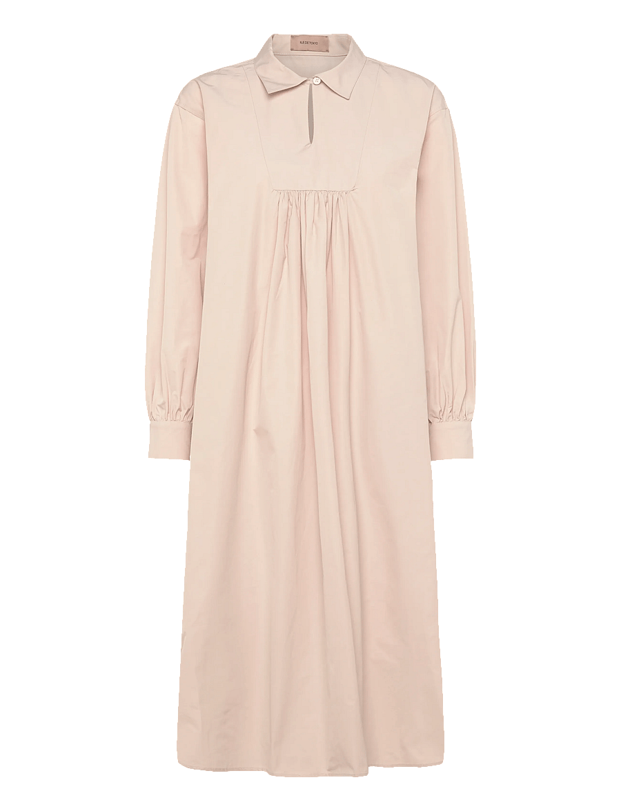 Rue de Tokyo - DREW TRENCH COTTON - midi kjoler - beige - 1
