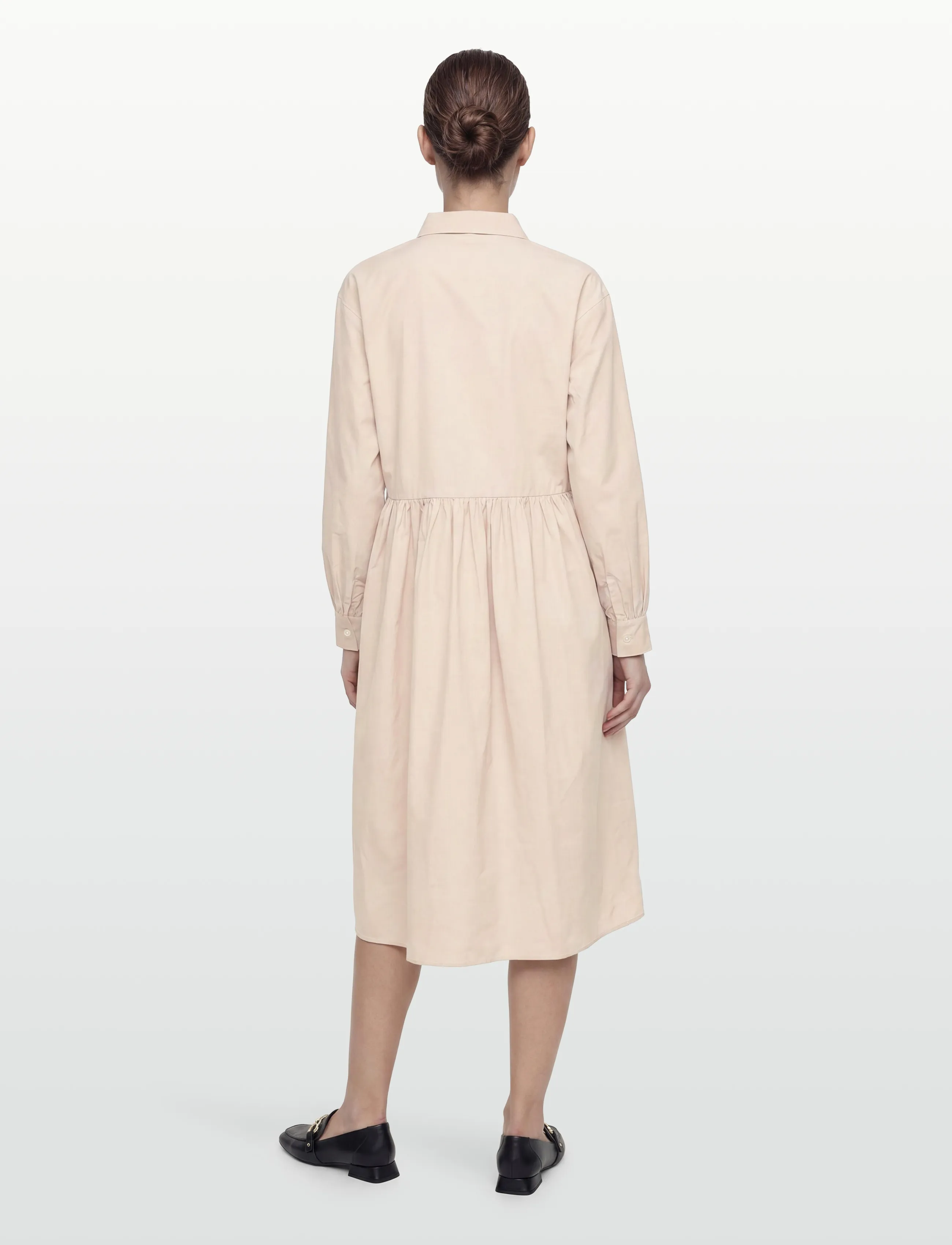 Rue de Tokyo - DREW TRENCH COTTON - midi dresses - beige - 4