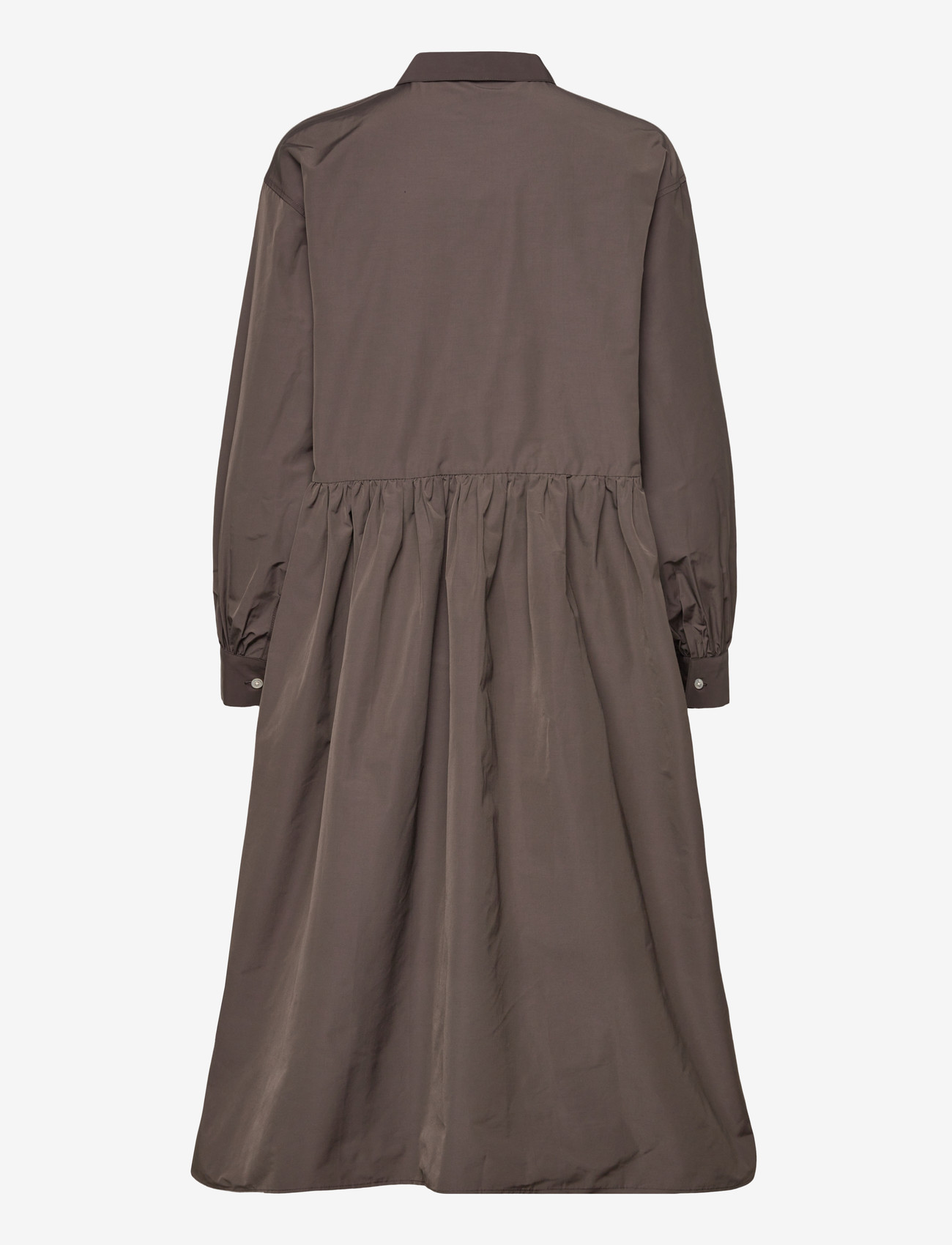 Rue de Tokyo - DREW TRENCH COTTON - midi kjoler - dark grey - 1