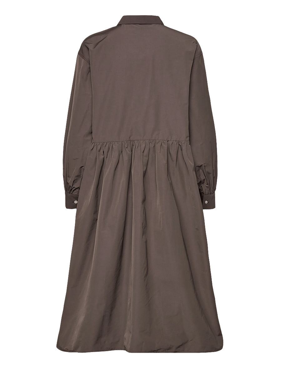 Rue de Tokyo - DREW TRENCH COTTON - midiklänningar - dark grey - 2