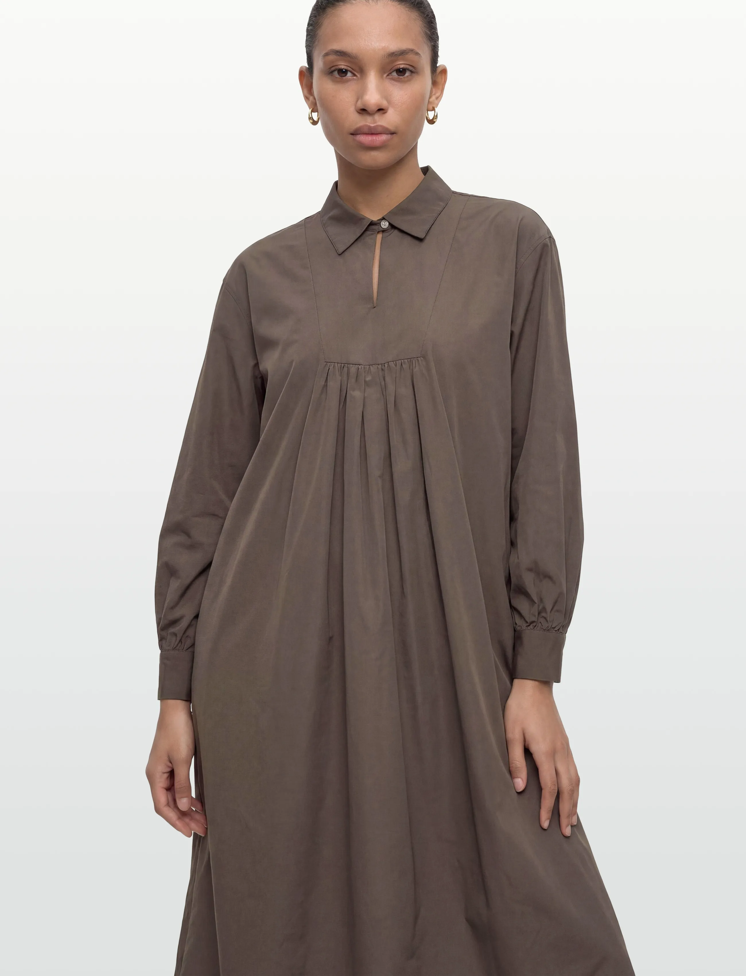 Rue de Tokyo - DREW TRENCH COTTON - midikleidid - dark grey - 3