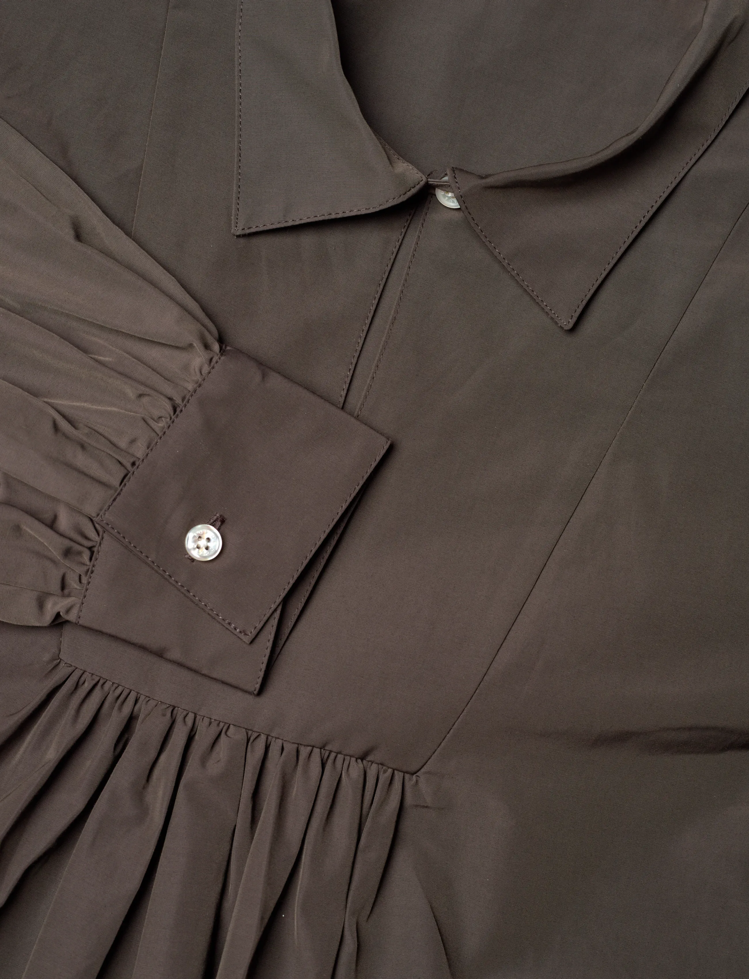 Rue de Tokyo - DREW TRENCH COTTON - midikleidid - dark grey - 5