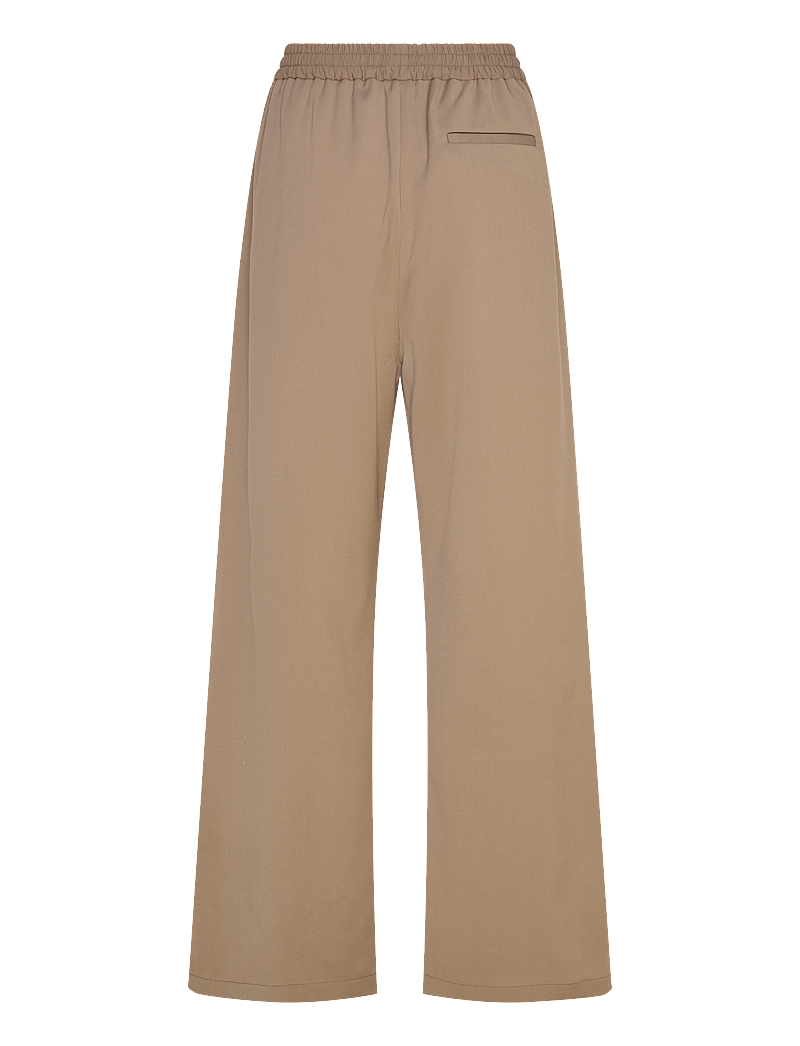 Rue de Tokyo - PEARL RECYCLED WOOL BLEND - bukser med lige ben - khaki - 1