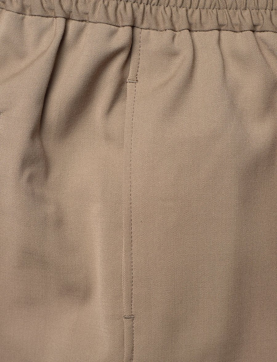 Rue de Tokyo - PEARL RECYCLED WOOL BLEND - hose mit geradem bein - khaki - 5