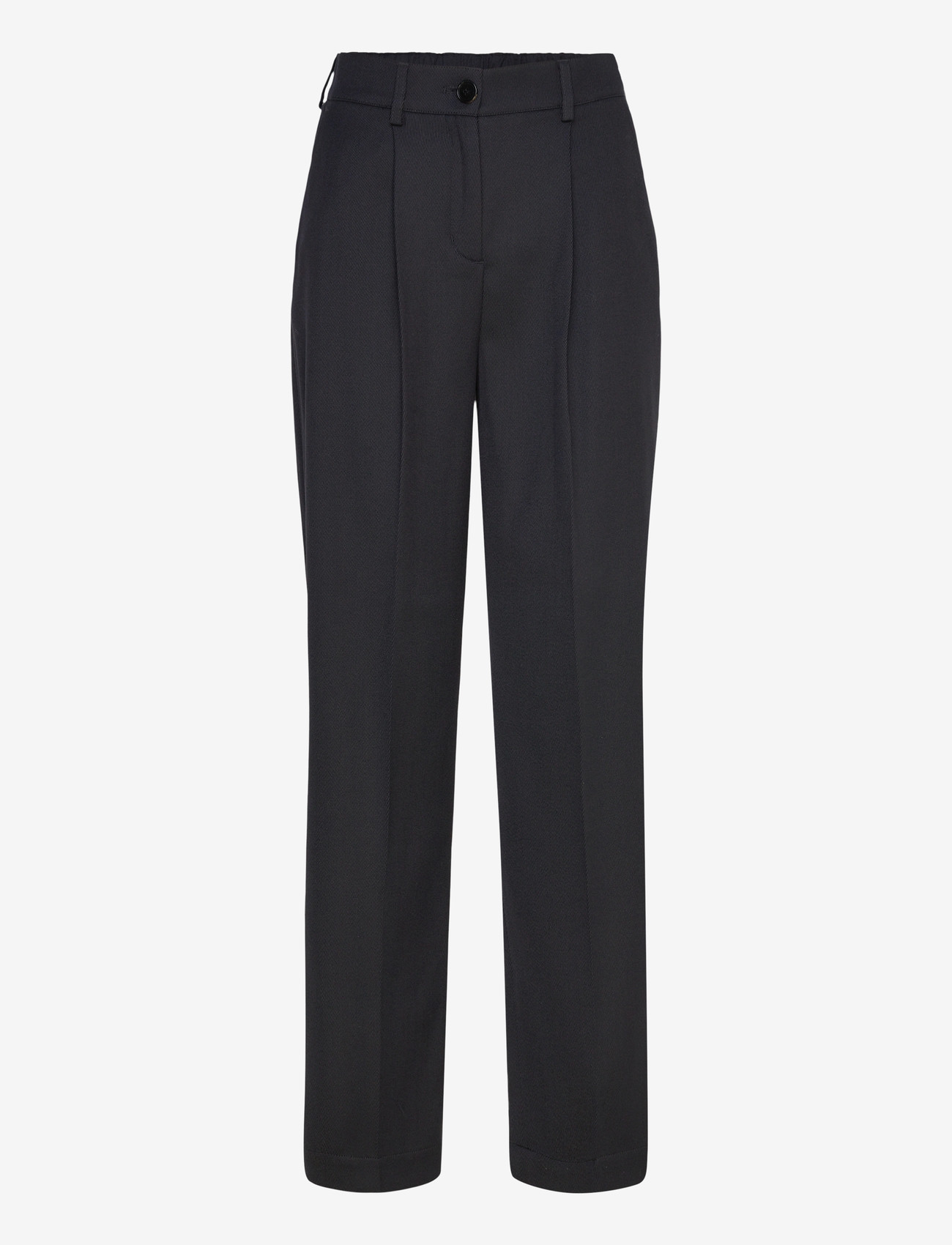 Rue de Tokyo - PILU HEAVY WOOL BLEND - kostymbyxor - black - 0