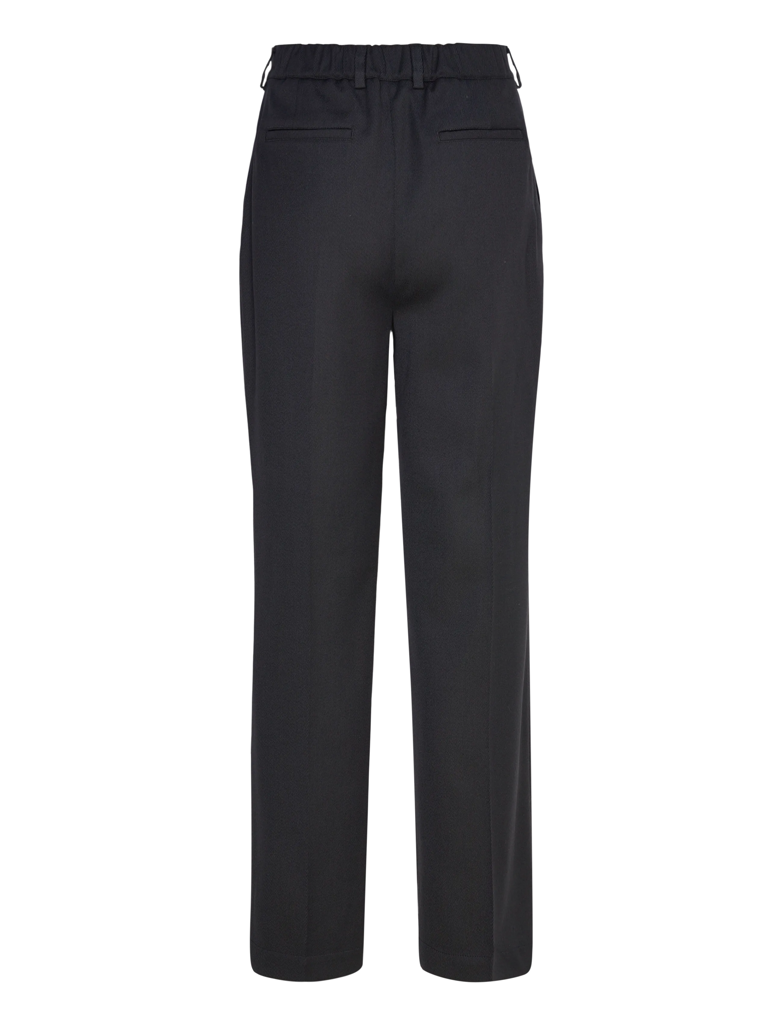 Rue de Tokyo - PILU HEAVY WOOL BLEND - pidulikud püksid - black - 2