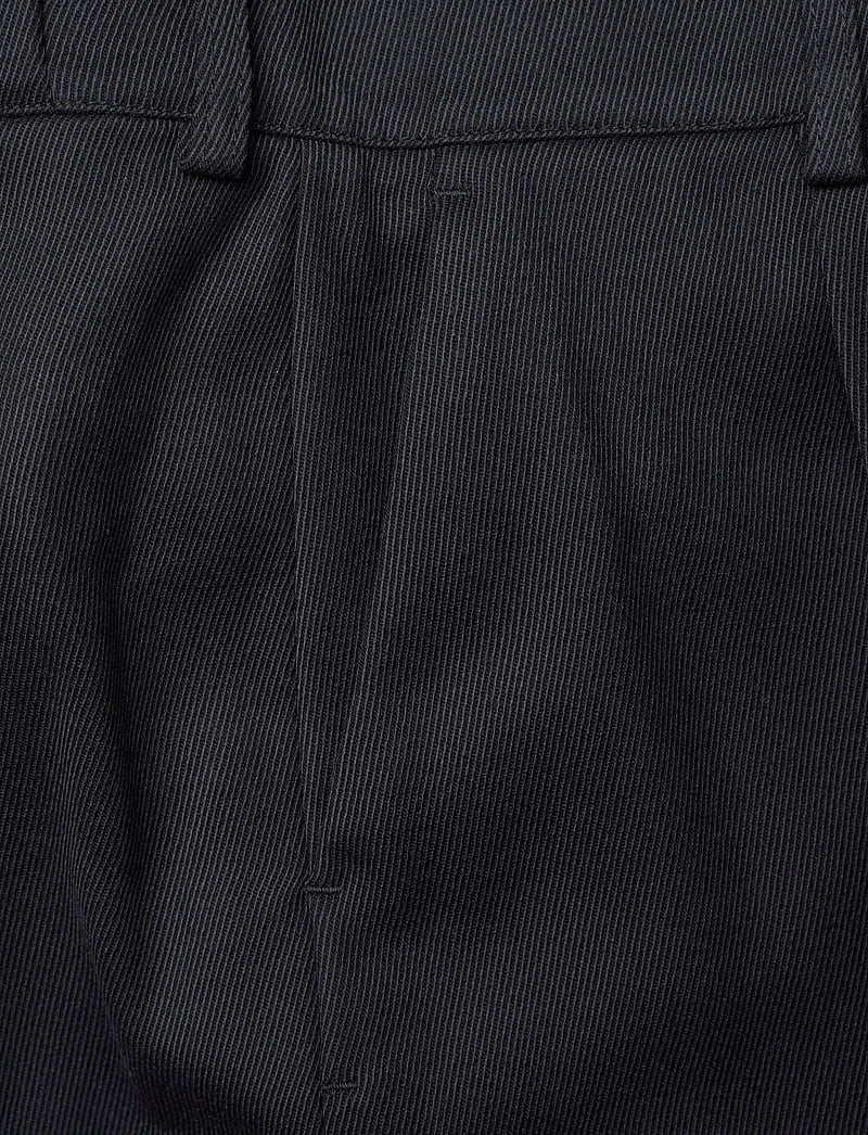 Rue de Tokyo - PILU HEAVY WOOL BLEND - kostymbyxor - black - 2