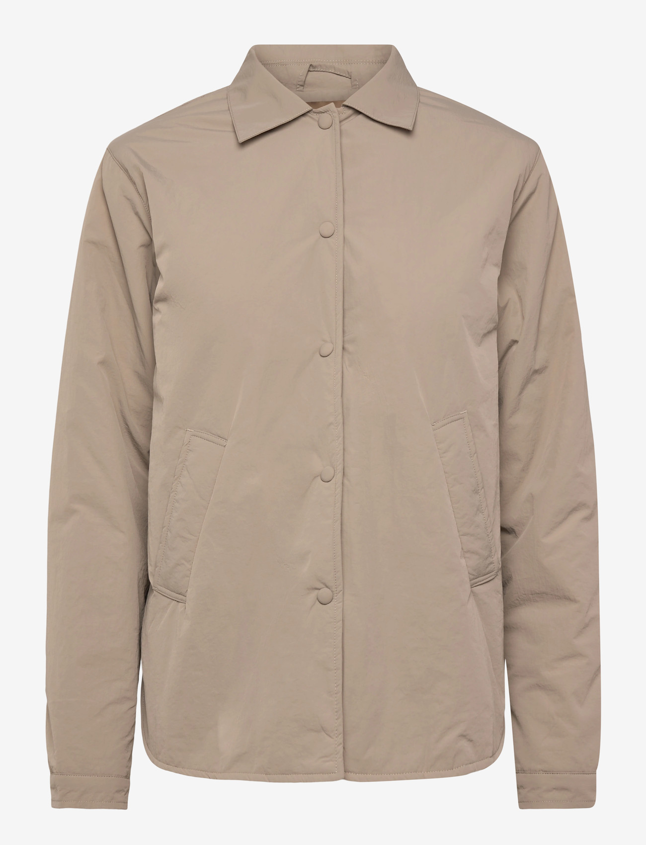 Rue de Tokyo - CANDISE PADDED NYLON - vårjackor - taupe - 0