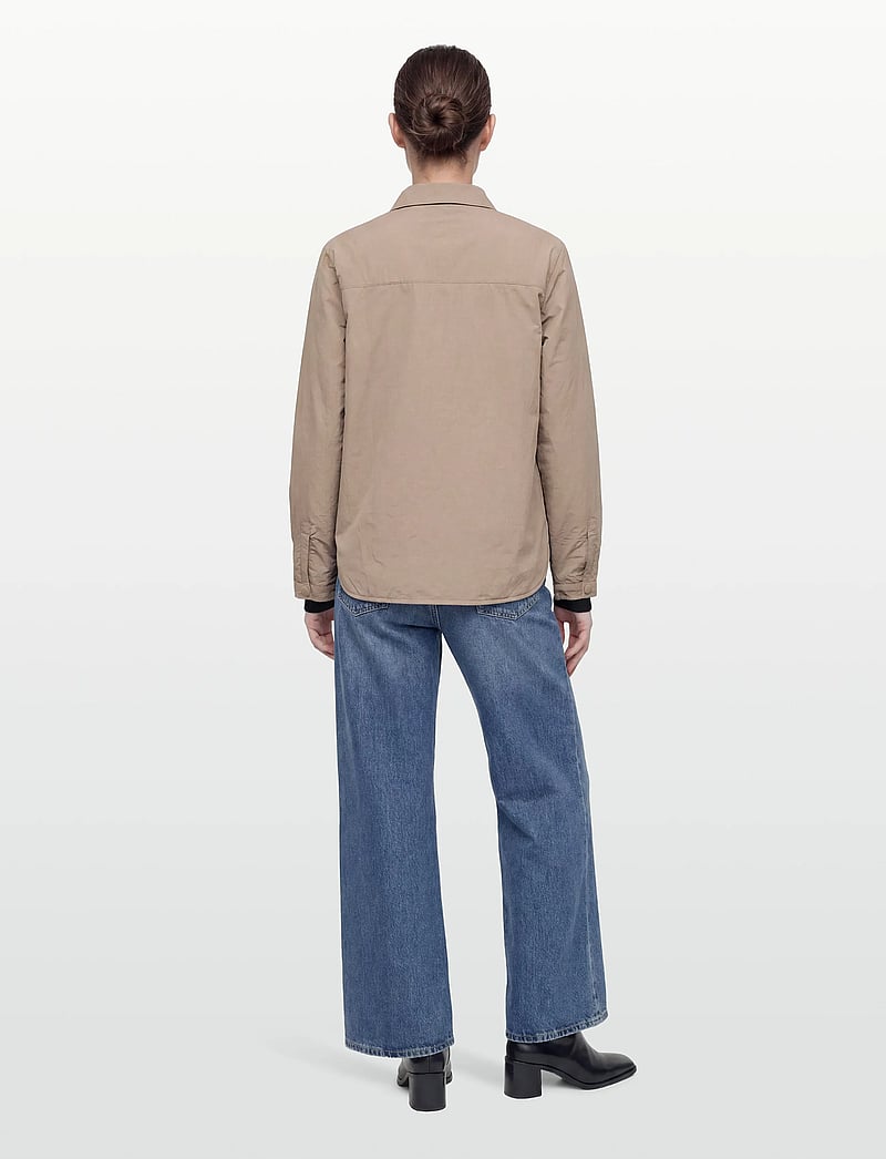 Rue de Tokyo - CANDISE PADDED NYLON - frühlingsjacken - taupe - 4