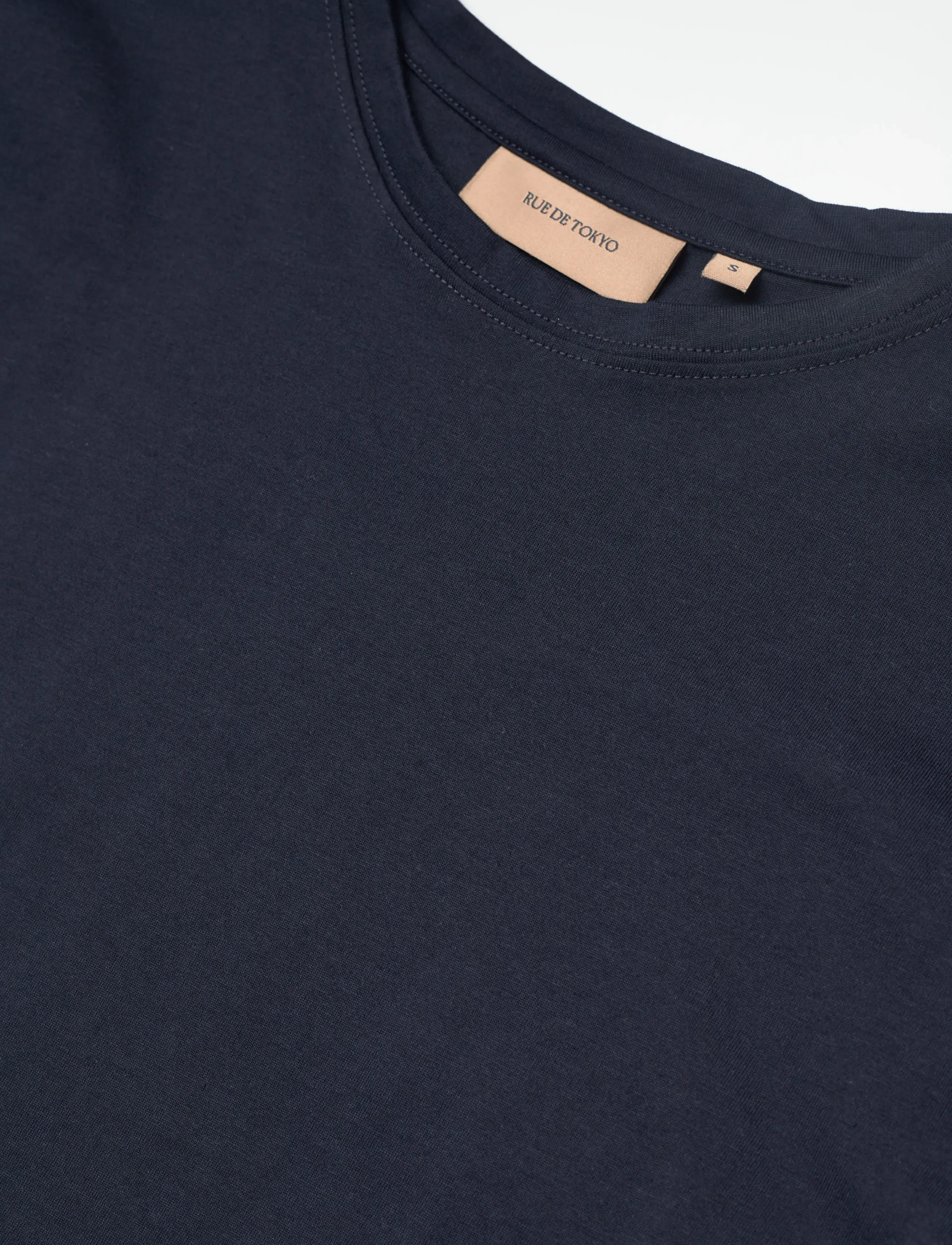 Rue de Tokyo - TRISH LIGHT COTTON JERSEY - t-shirts - navy - 5