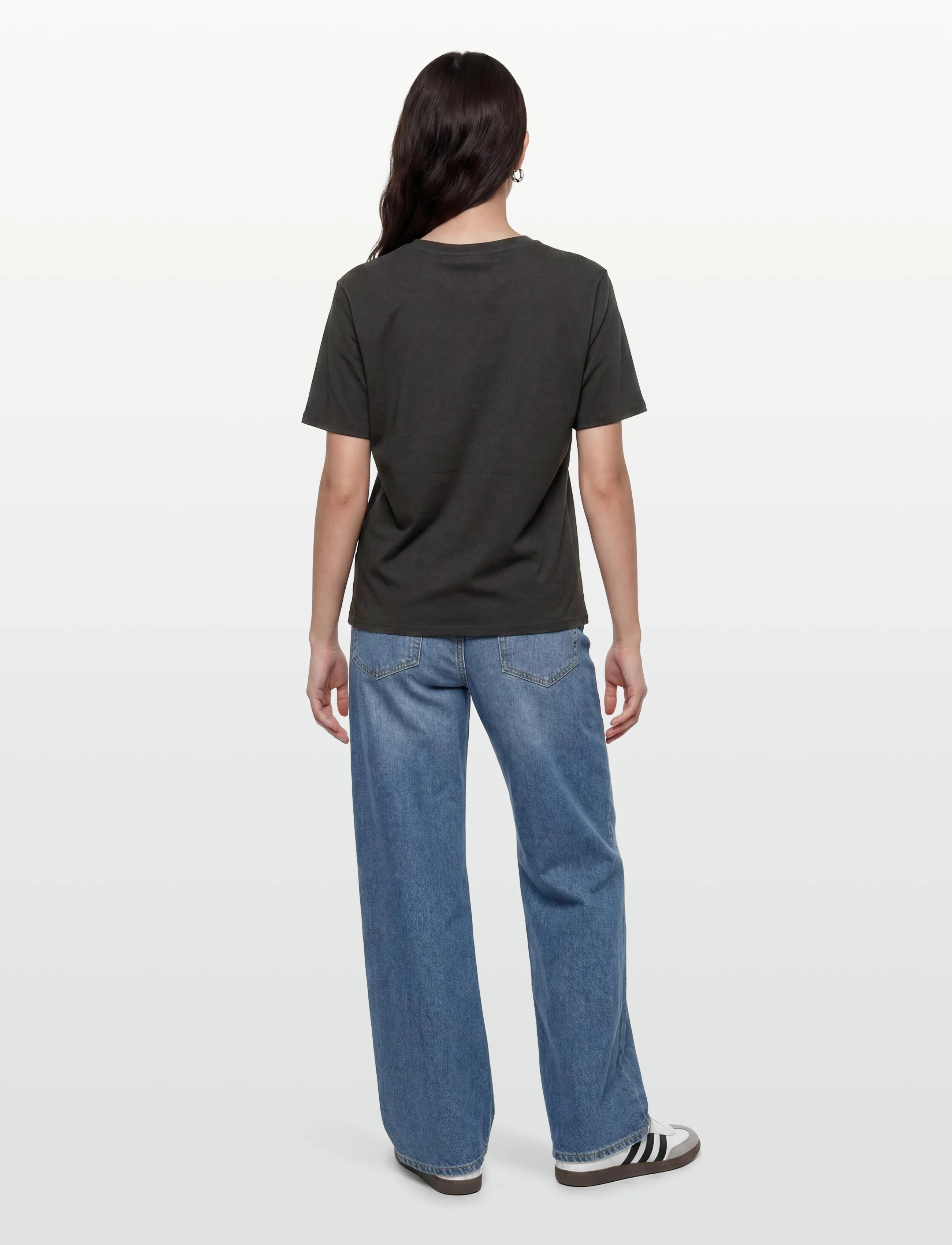 Rue de Tokyo - TRISH LIGHT COTTON JERSEY - black - 4