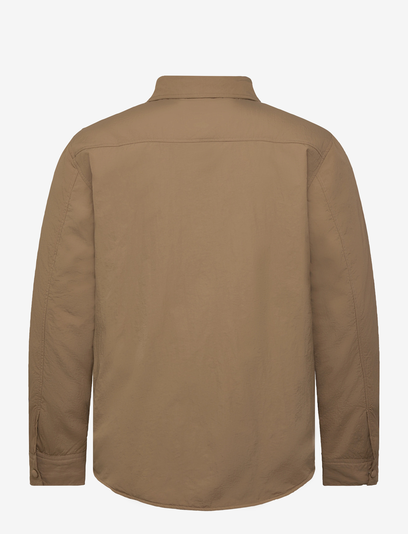 Rue de Tokyo - SERGIO CRINKLED NYLON - casual shirts - dark taupe - 1