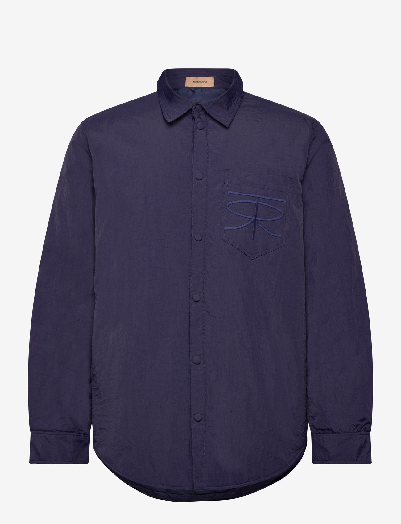 Rue de Tokyo - SERGIO CRINKLED NYLON - herbstjacken - dark navy - 0