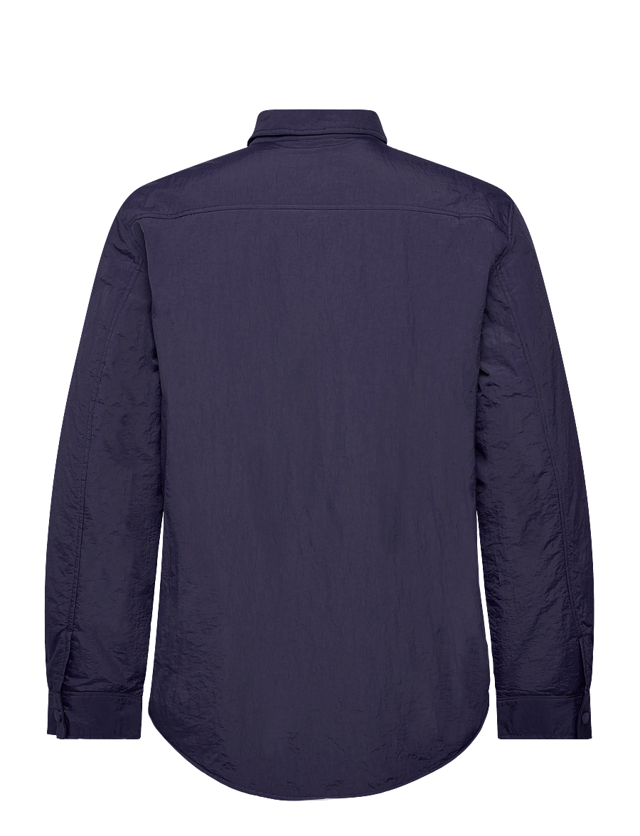 Rue de Tokyo - SERGIO CRINKLED NYLON - efterårsjakker - dark navy - 2