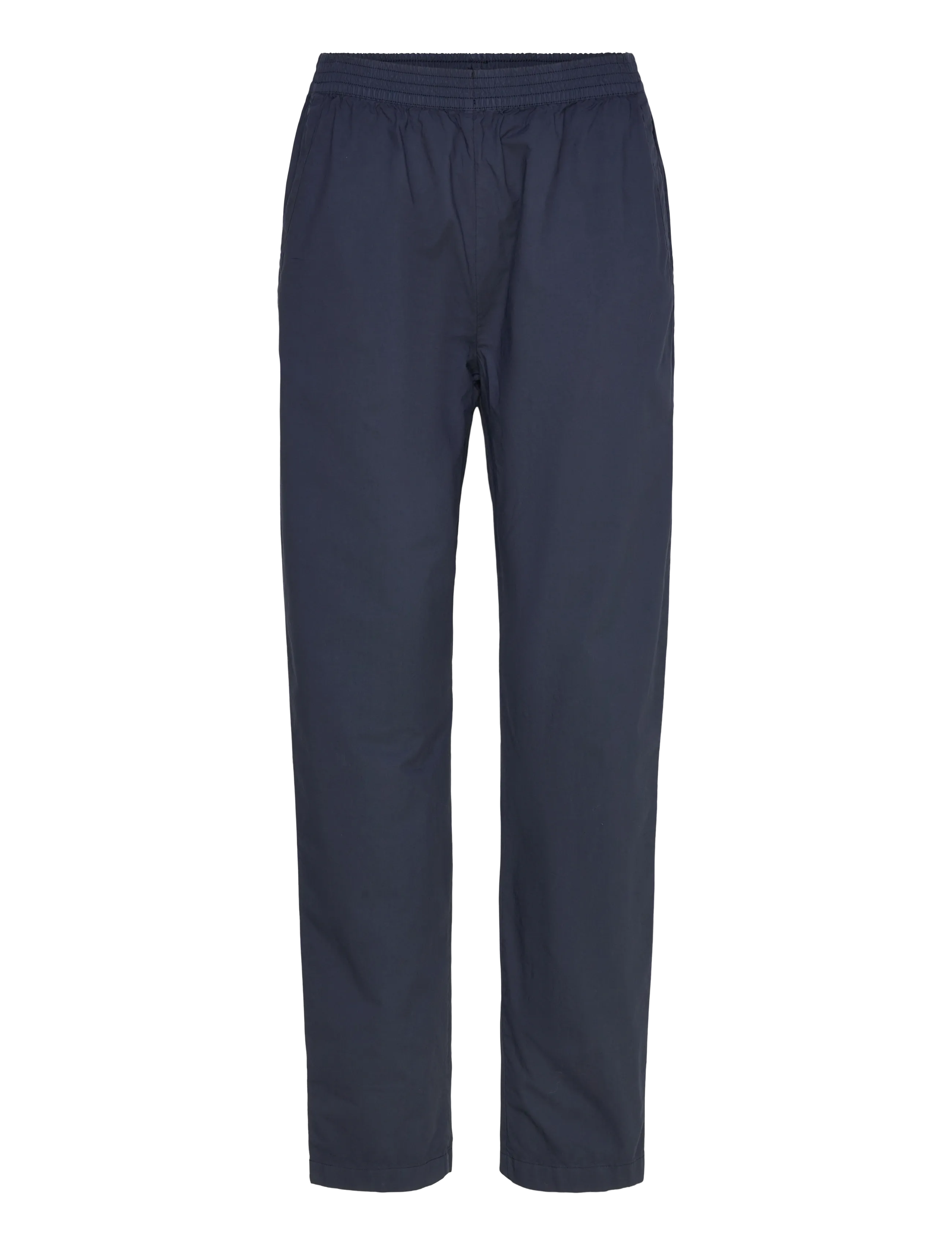RUE DE TOKYO Parel Gmtd Garment Dyed Poplin Navy - M - Damen
