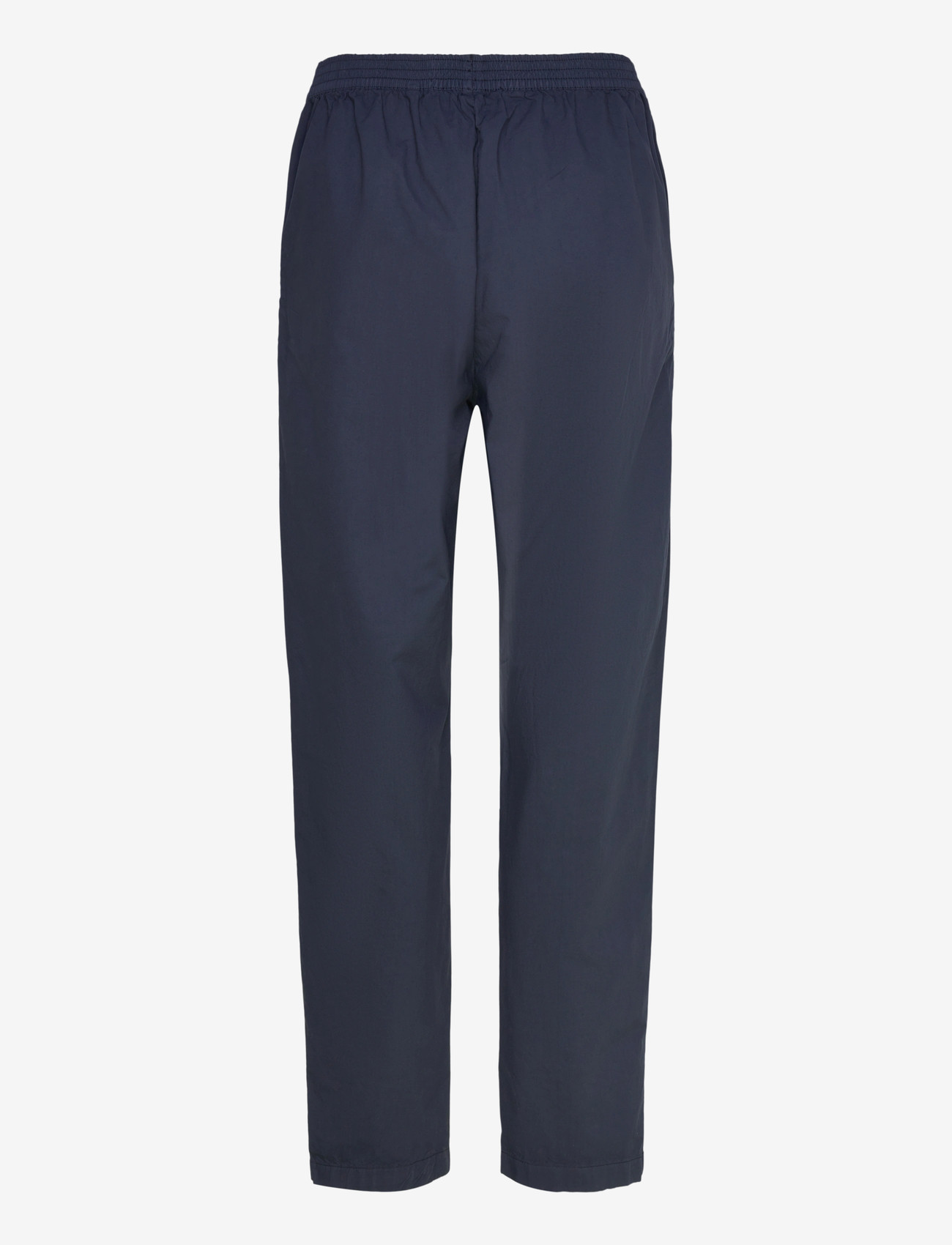 Rue de Tokyo - PAREL GMTD GARMENT DYED POPLIN - straight leg trousers - navy - 1