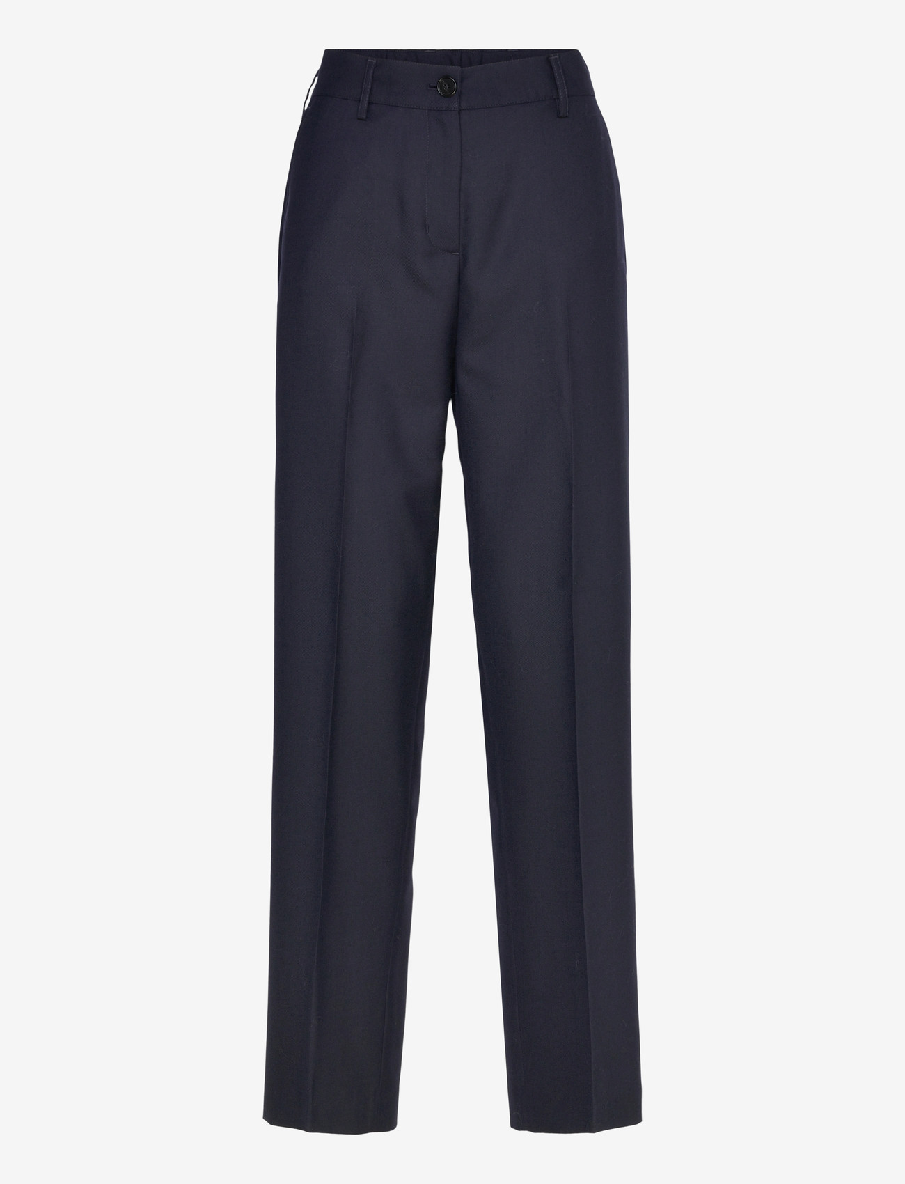 Rue de Tokyo - PENELOPE SOLID WOOL - tailored trousers - navy - 0