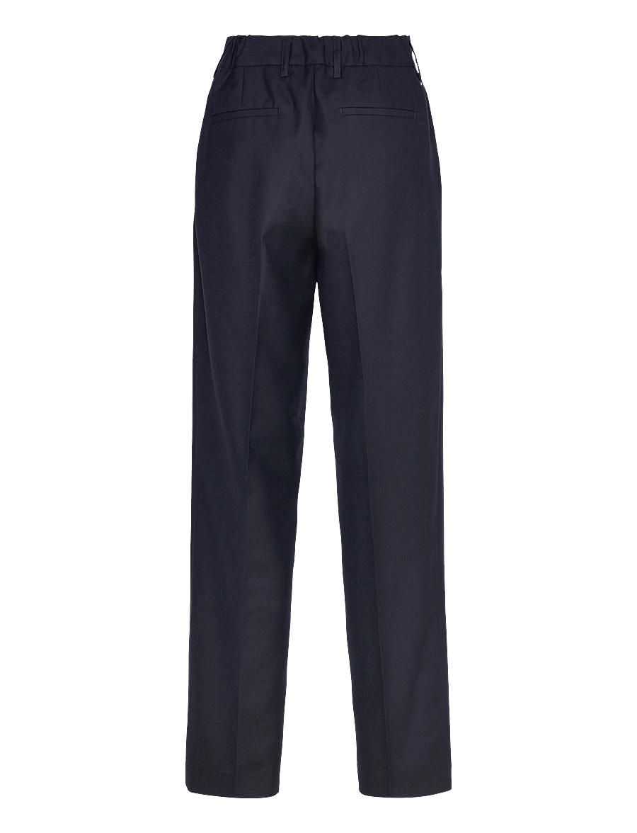 Rue de Tokyo - PENELOPE SOLID WOOL - tailored trousers - navy - 2
