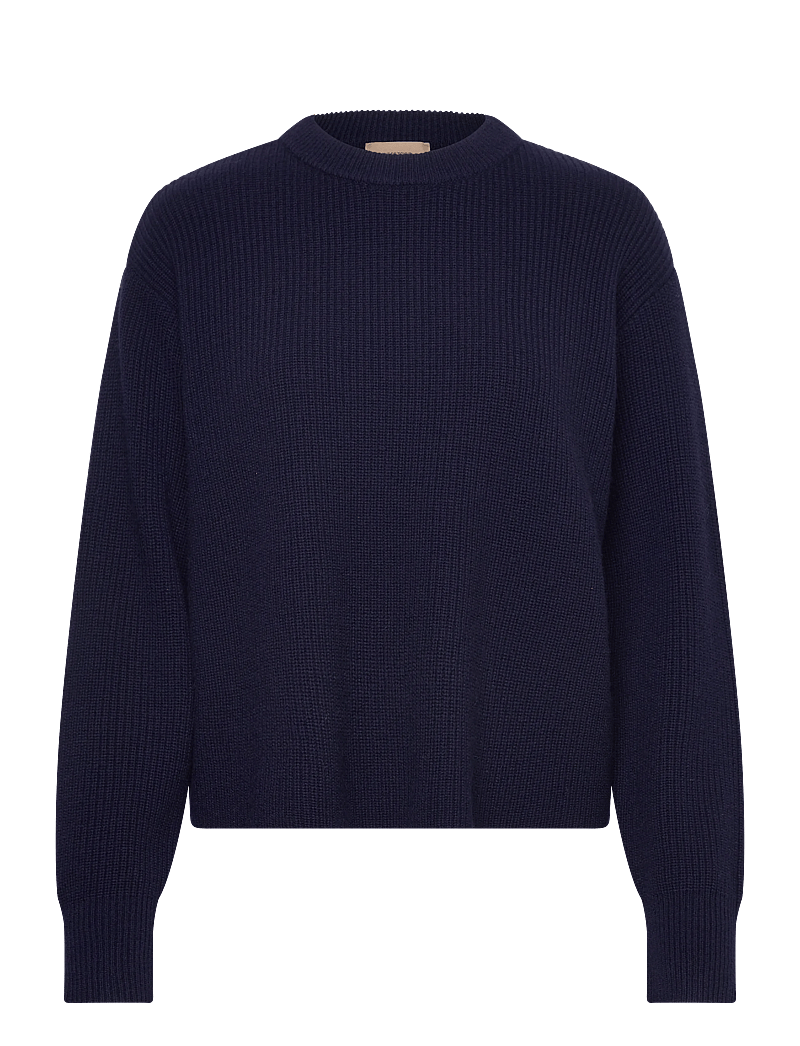 Rue de Tokyo - KARLI WOOL CASHMERE BLEND - cashmere - navy - 0